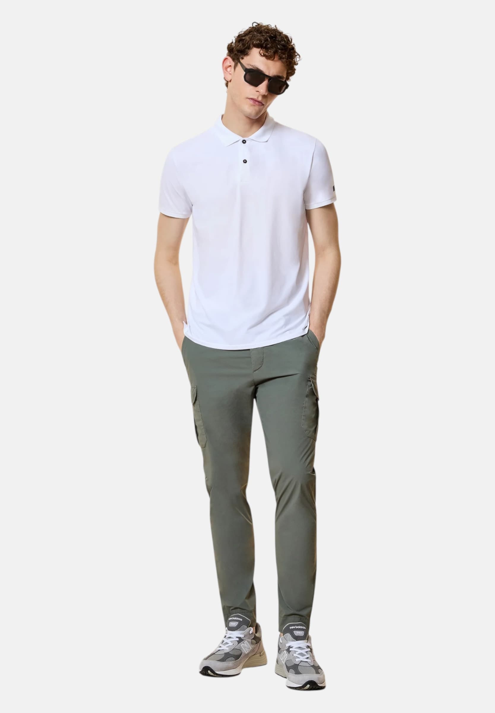 RRD Polo Uomo Rrd 26207 09 WHITE - 2