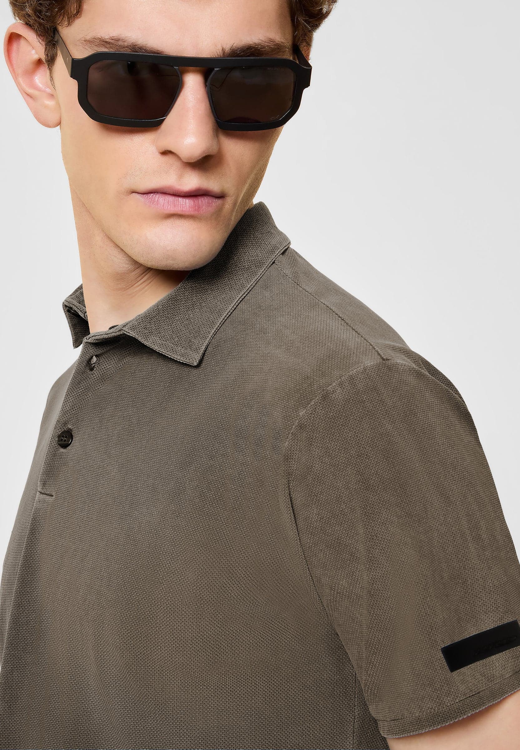RRD Polo Uomo Rrd 26219 86 TABACCO - 5