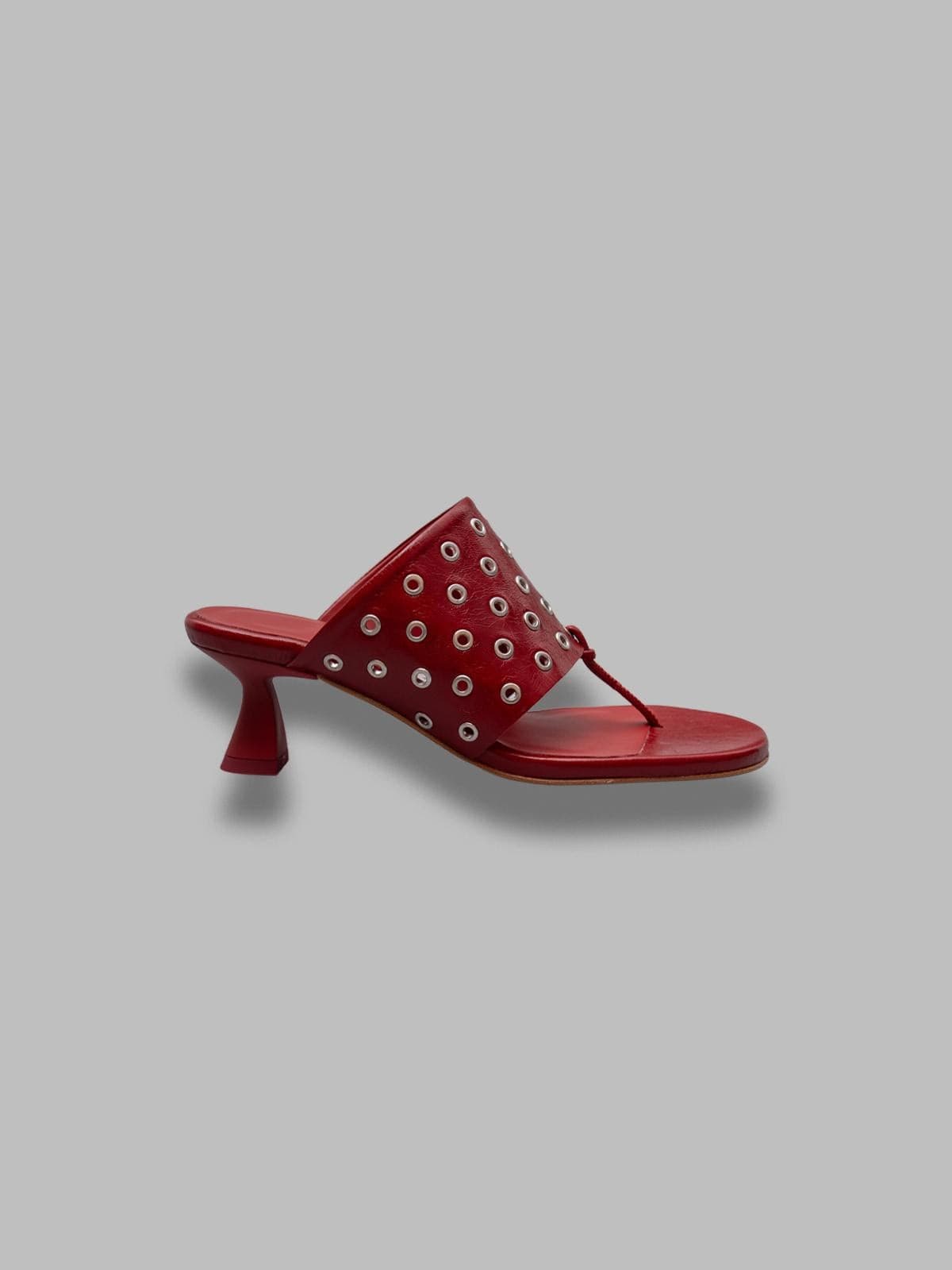 MIISTA cedella red eyelets sandals