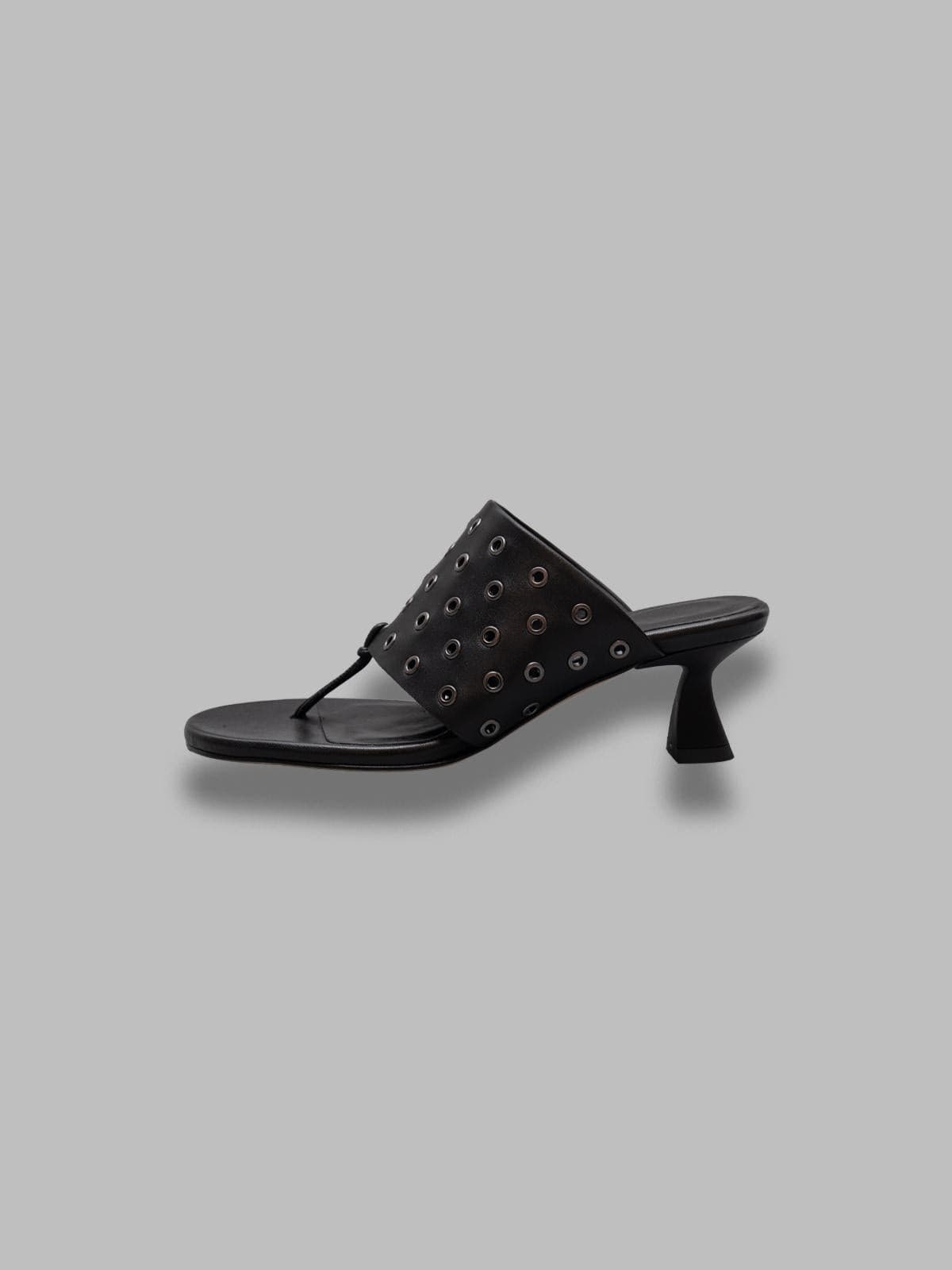 MIISTA cedella black eyelets sandals - 3