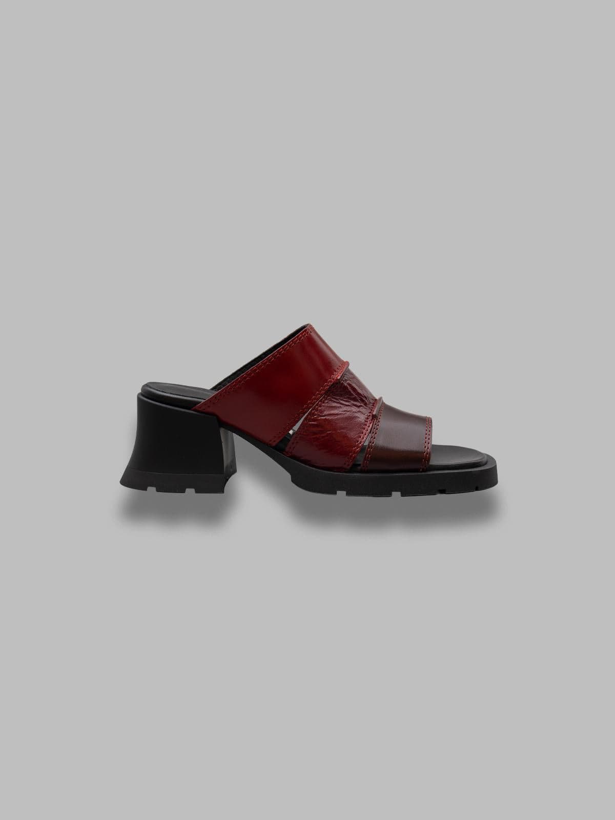 MIISTA jadzia burgundy red sandals - 4