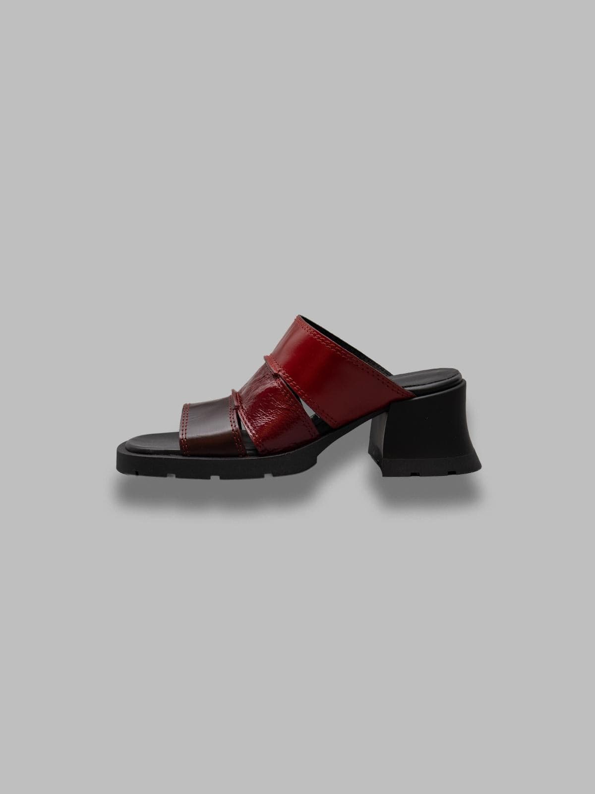 MIISTA jadzia burgundy red sandals - 3