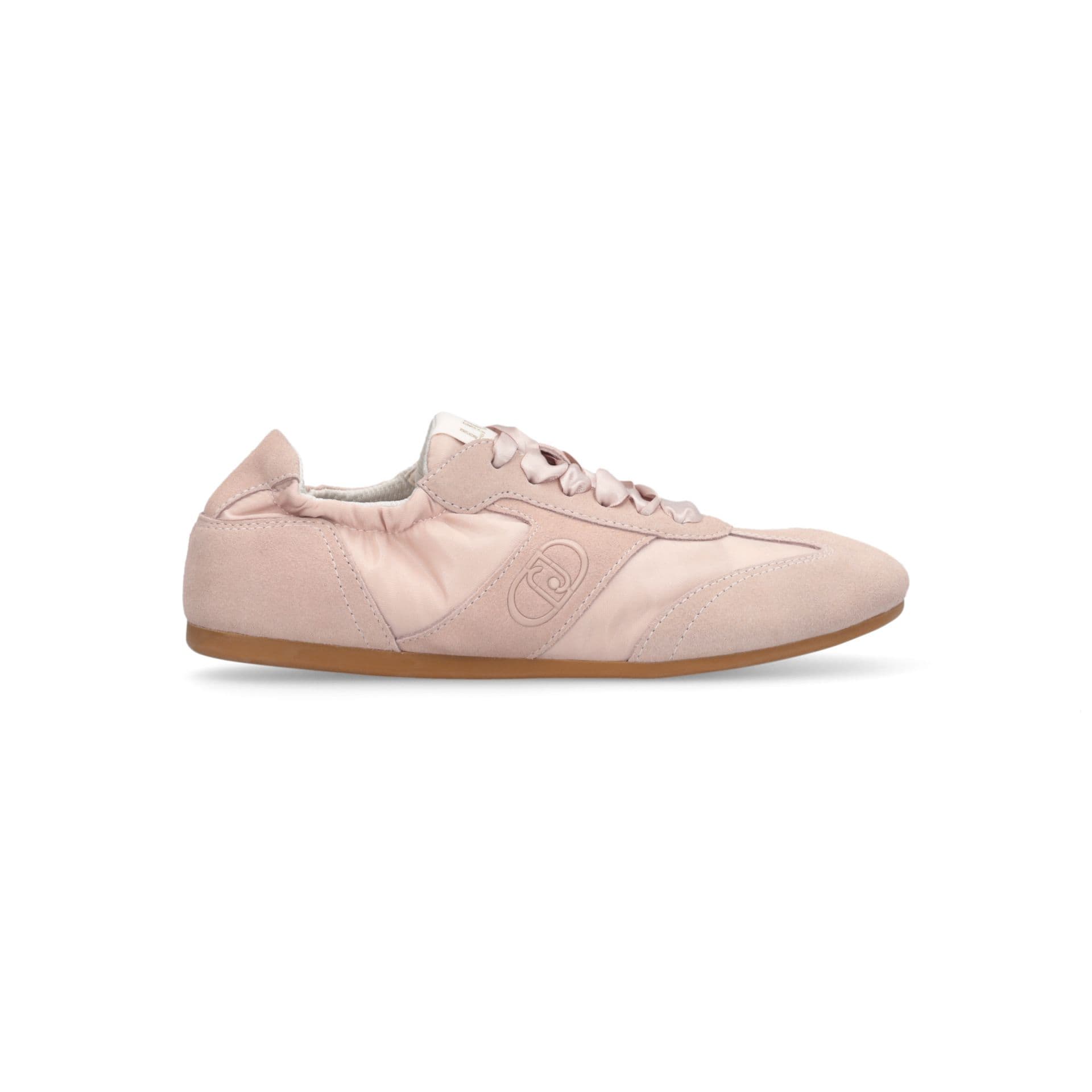 LIU JO Liu Jo Sneakers Donna Darcey 01 in Suede e Nylon con Lacci in Raso Rosa - 6