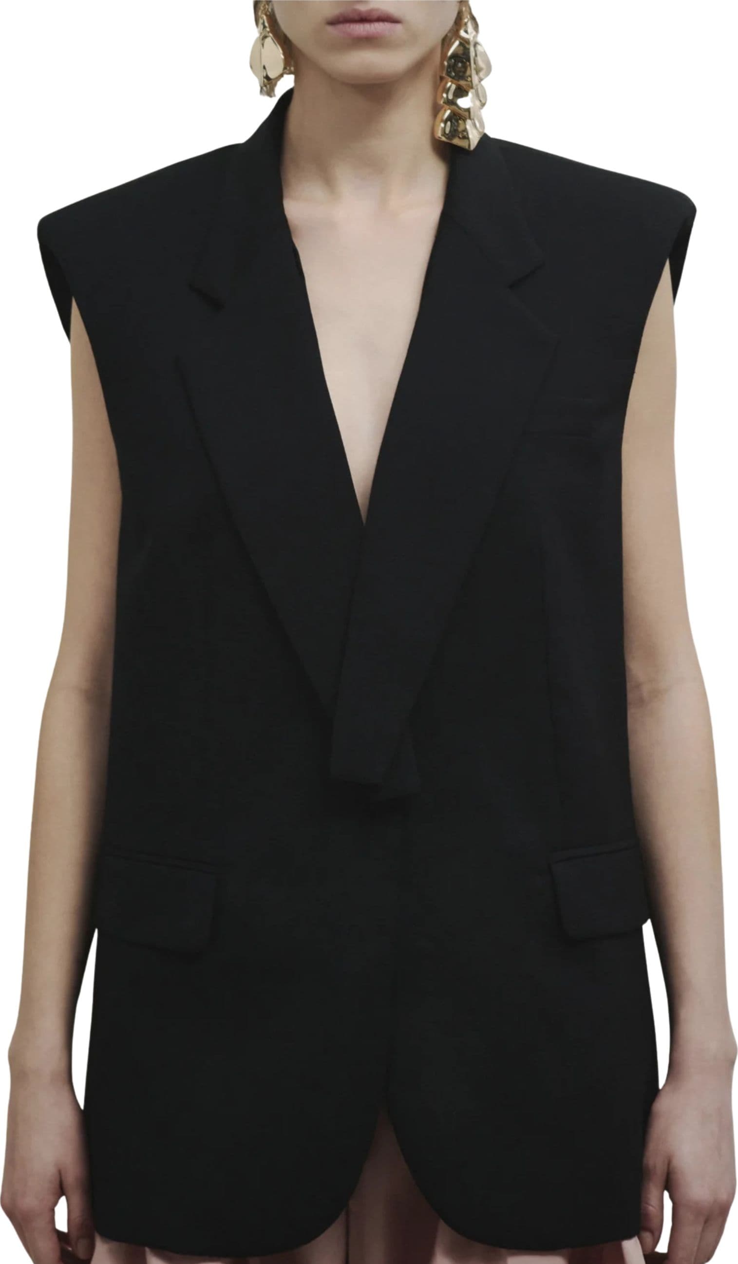 ERIKA CAVALLINI GILET Donna  COLLO STACCATO - 2