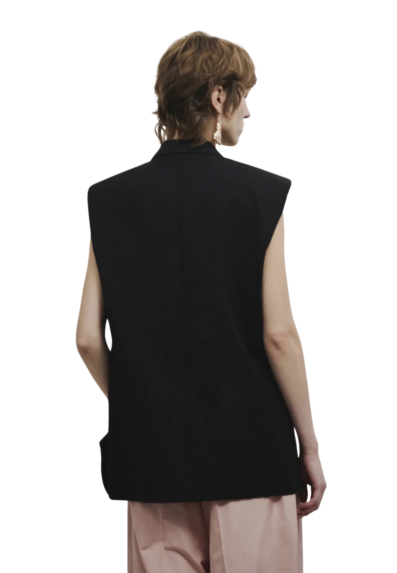 ERIKA CAVALLINI GILET Donna  COLLO STACCATO - 3