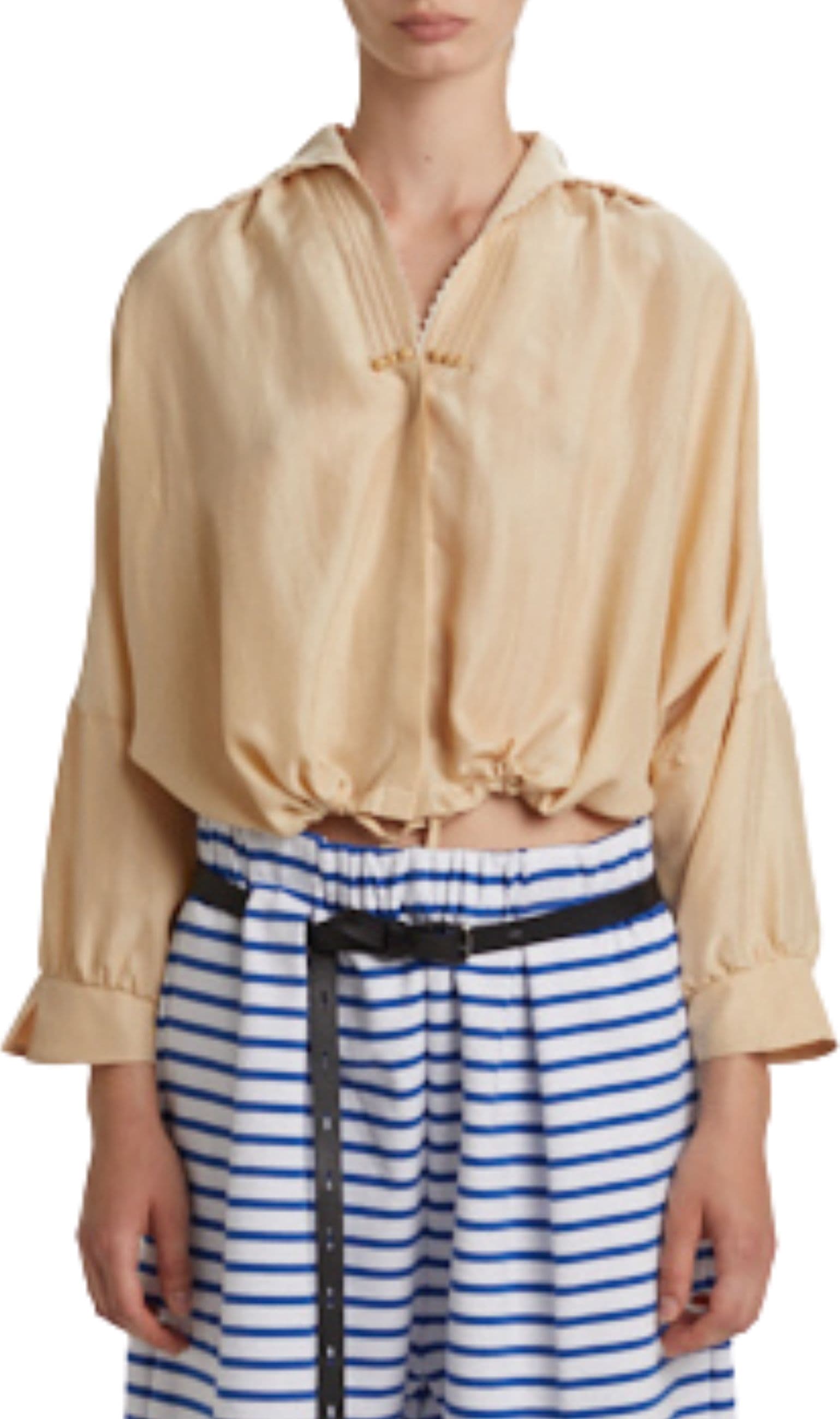 PDR camicia Donna  bordo in macrame' - 2