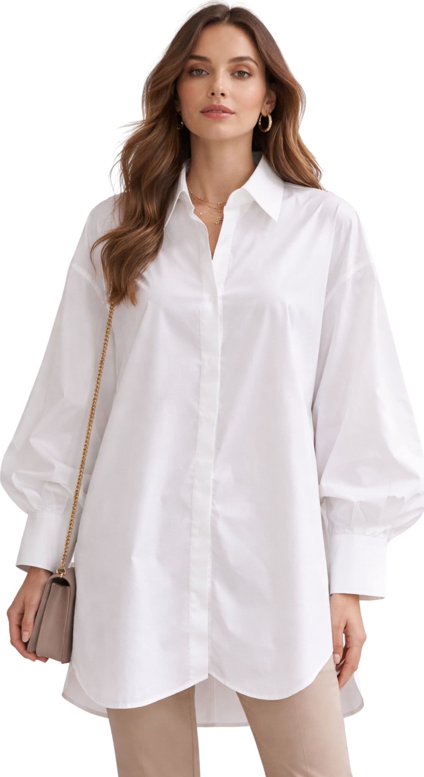 PDR camicia Donna  manica a sbuffo - 3