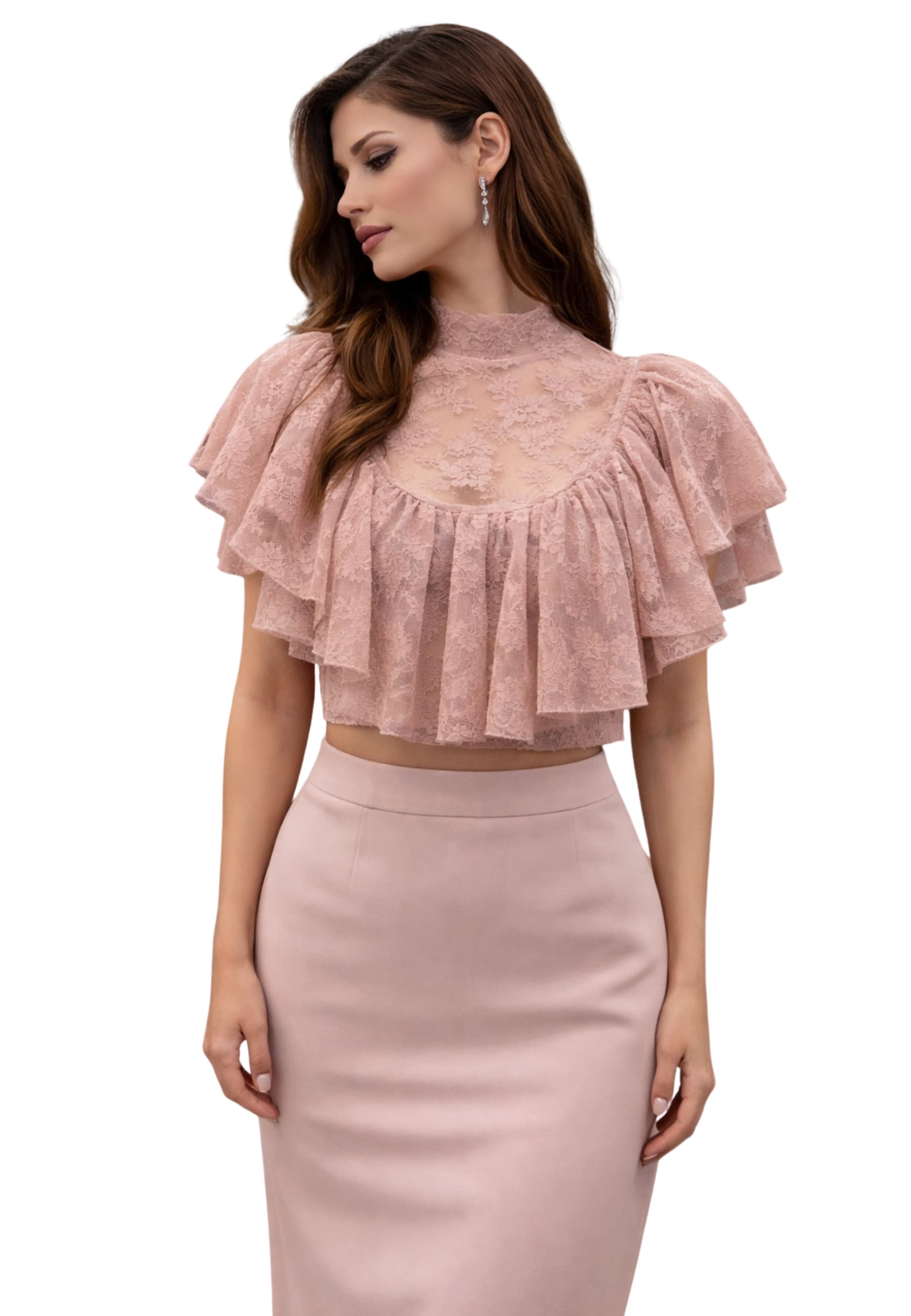 ANIYE BY top Donna Aniye By volant in pizzo - 3