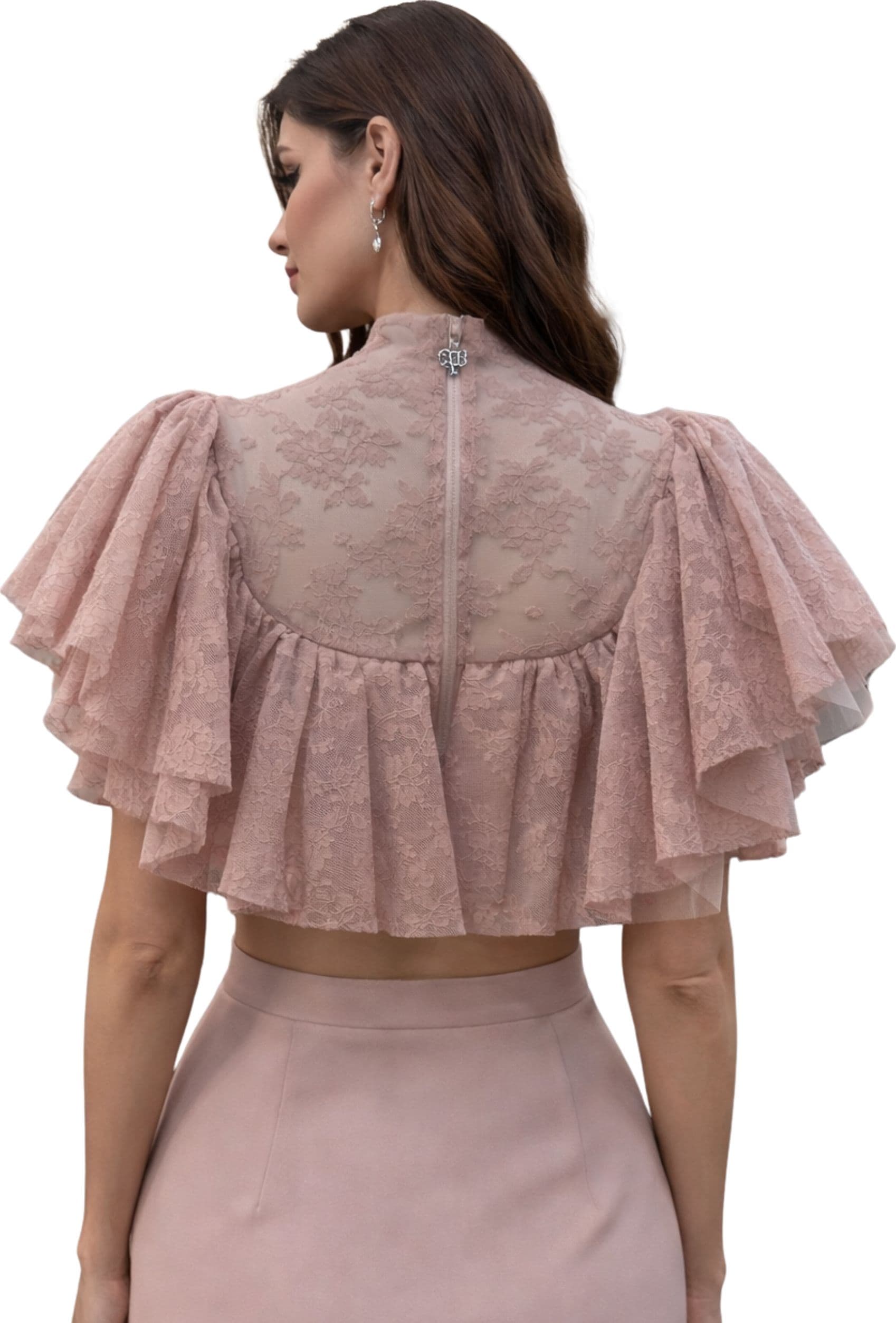 ANIYE BY top Donna Aniye By volant in pizzo - 2