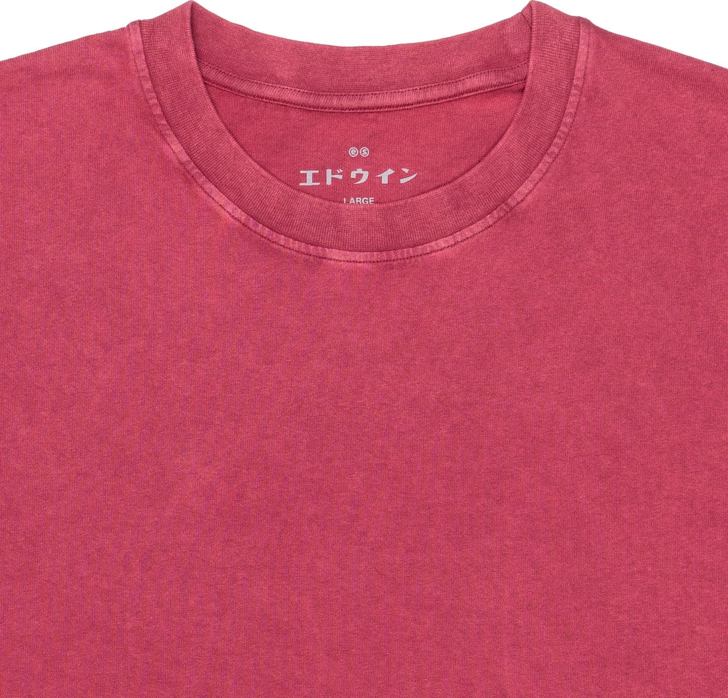 EDWIN T-shirt Uomo Edwin AXIOM red plum - 2