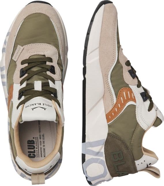 Voile Blanche  Sneakers Verde - 4