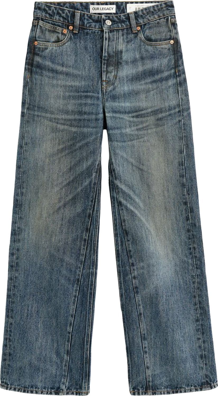 OUR LEGACY Our Legacy - Pantaloni Contemporaneo Blu da Donna