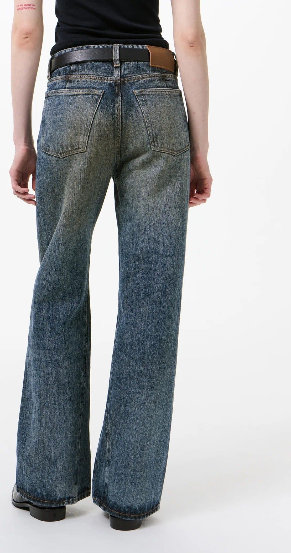 OUR LEGACY Our Legacy - Pantaloni Contemporaneo Blu da Donna - 2
