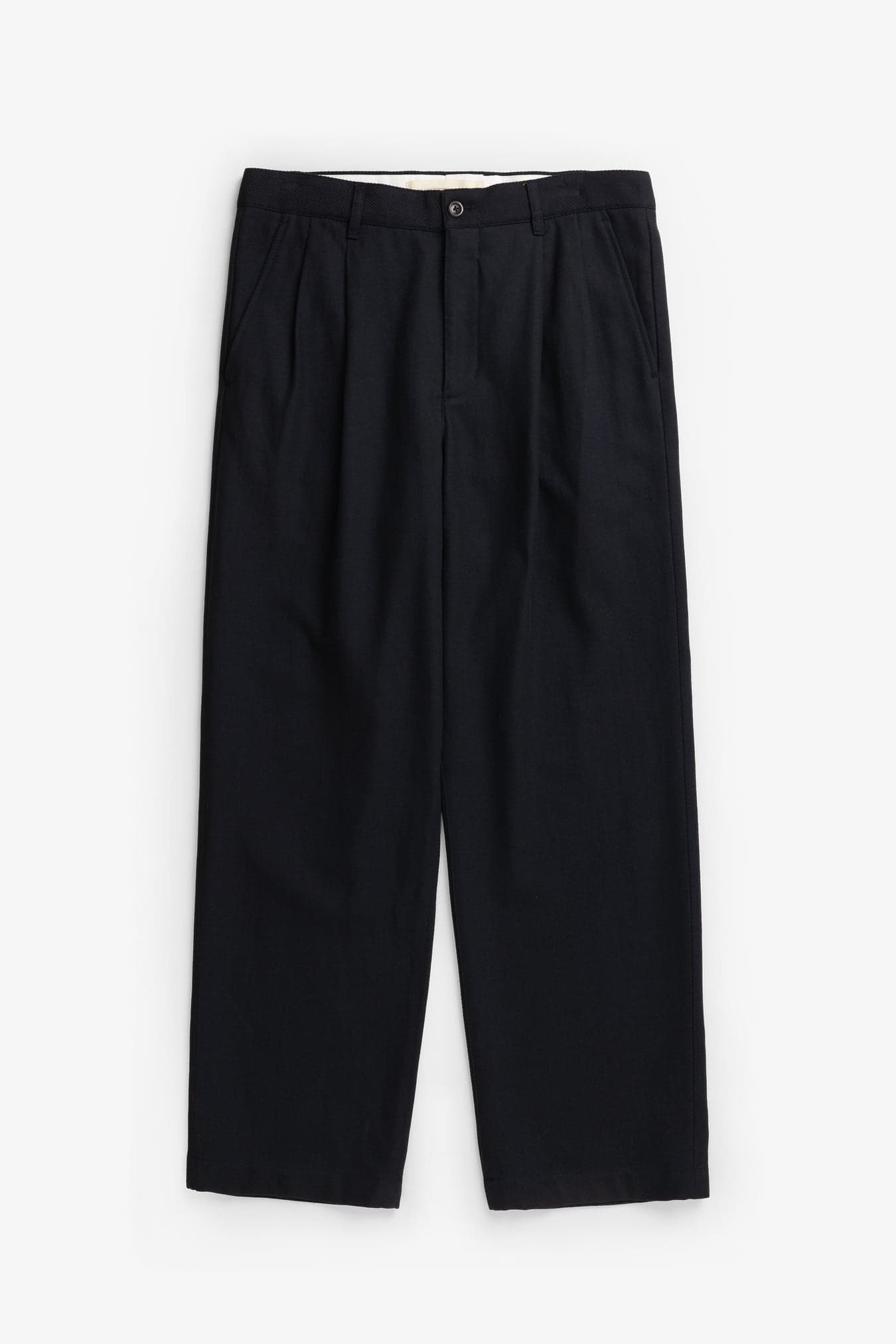 NORSE PROJECTS Hestur Relaxed Cotton Linen Twill Pleated Trousers - 4