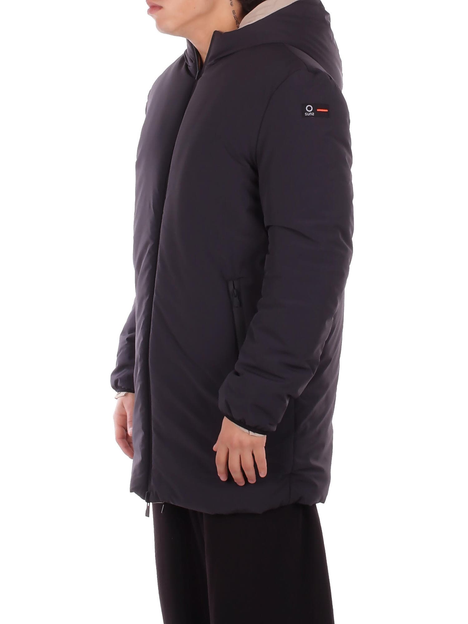 SUNS  Giacconi Black beige - 2