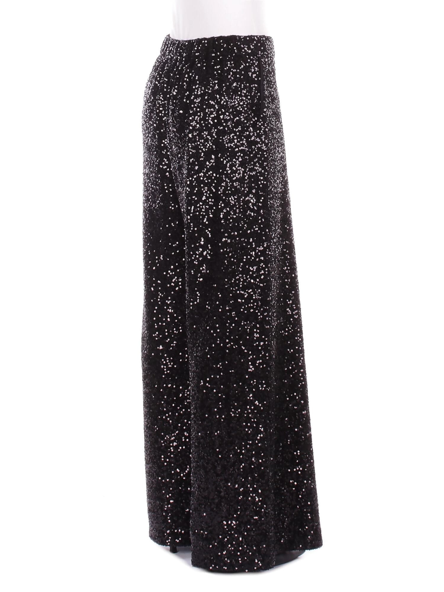 Manila Grace  Pantaloni Nero - 5
