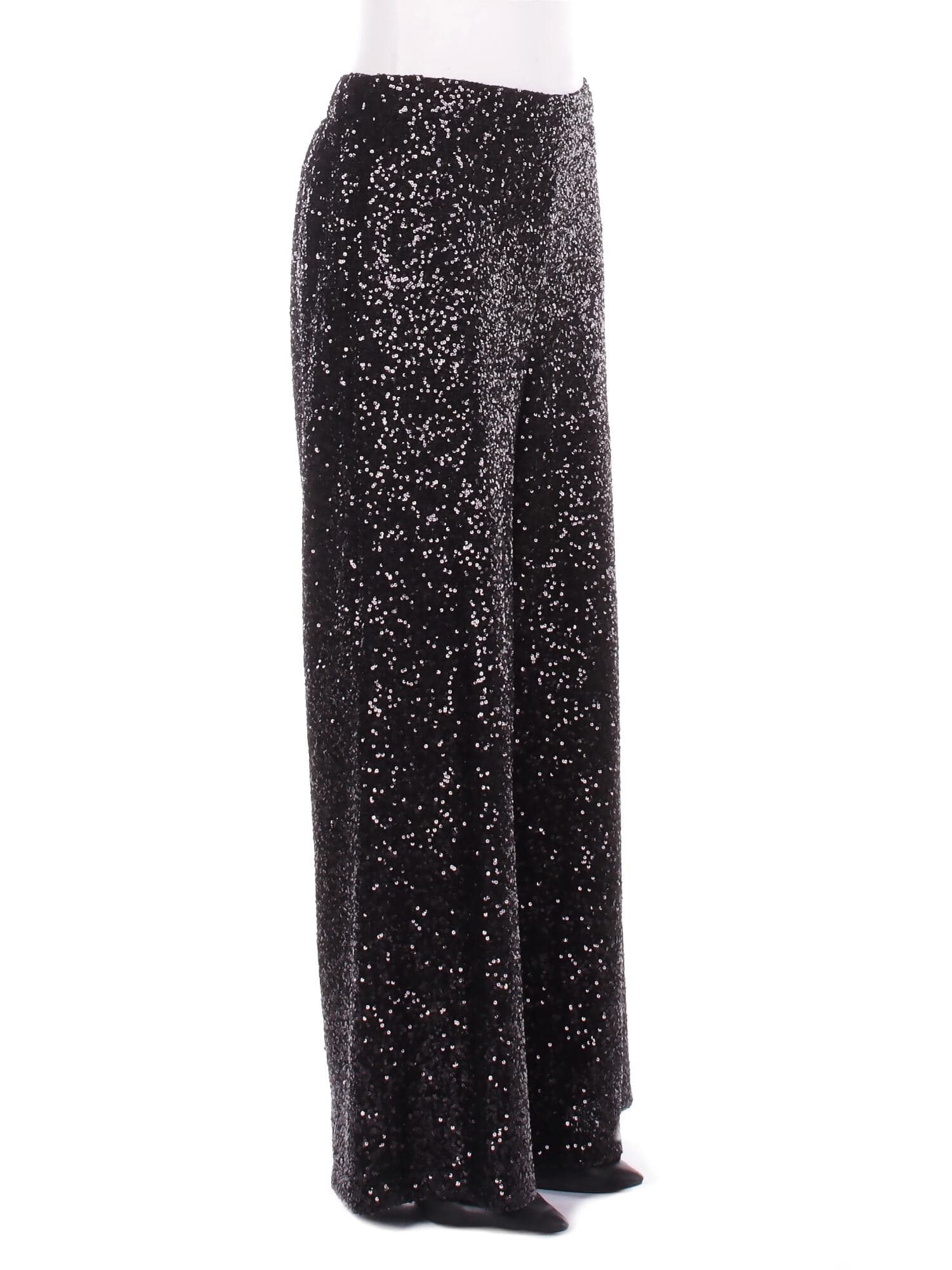 Manila Grace  Pantaloni Nero - 6