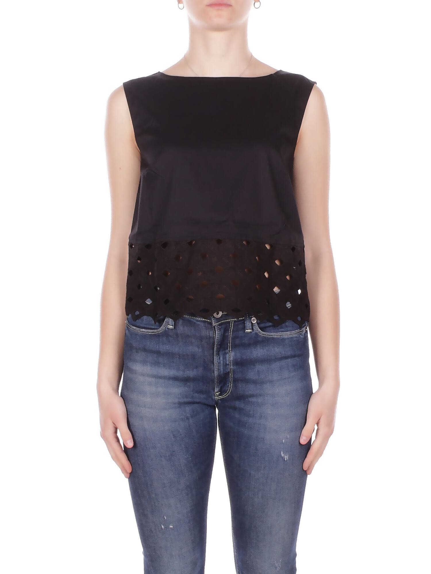MAX MARA BEACHWEAR  Top Nero - 7