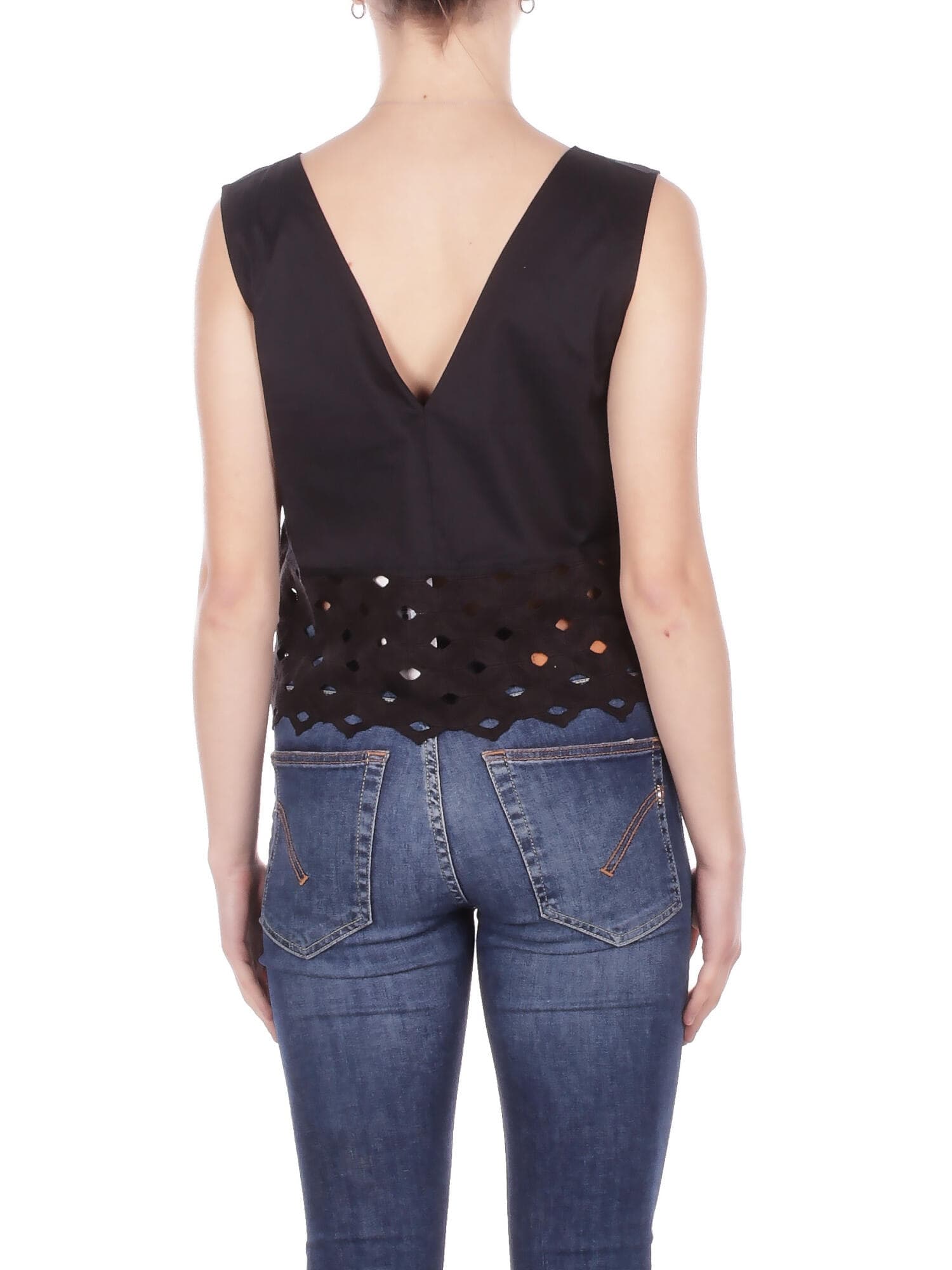 MAX MARA BEACHWEAR  Top Nero - 4