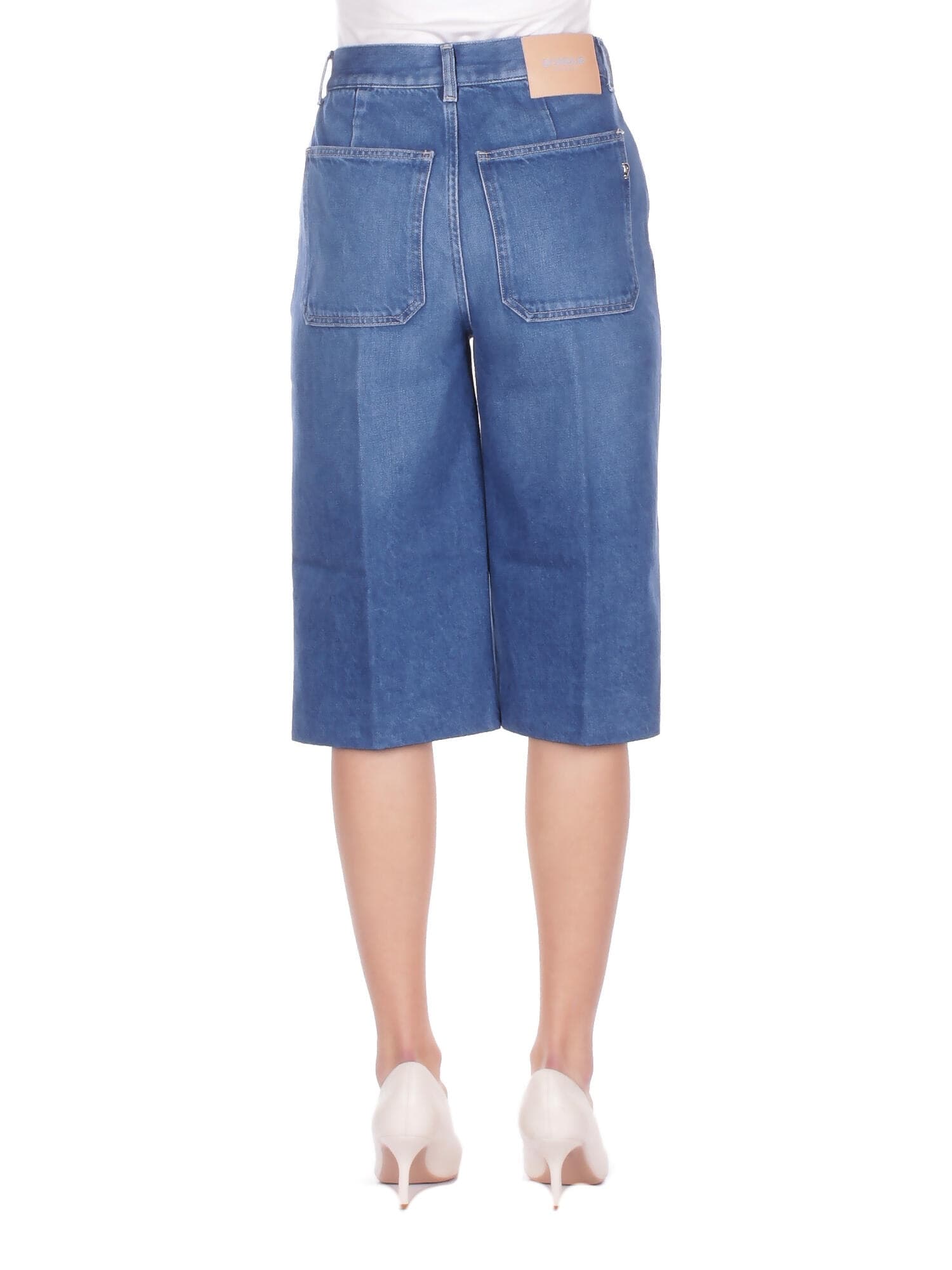 Dondup  Pantaloncini Denim blu - 4