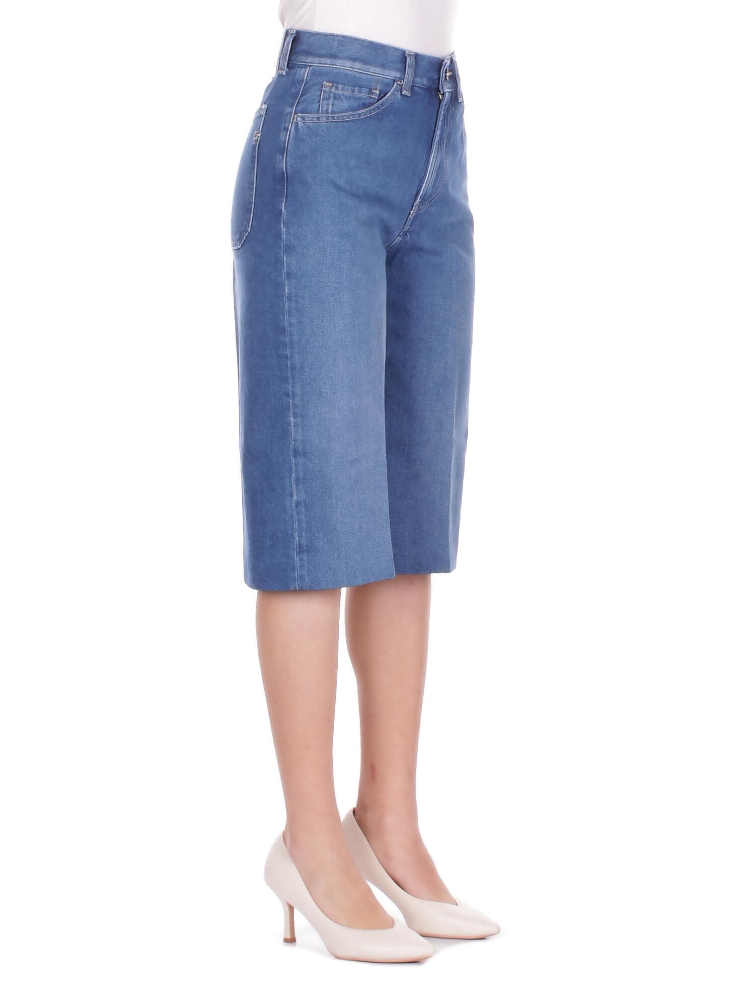 Dondup  Pantaloncini Denim blu - 6