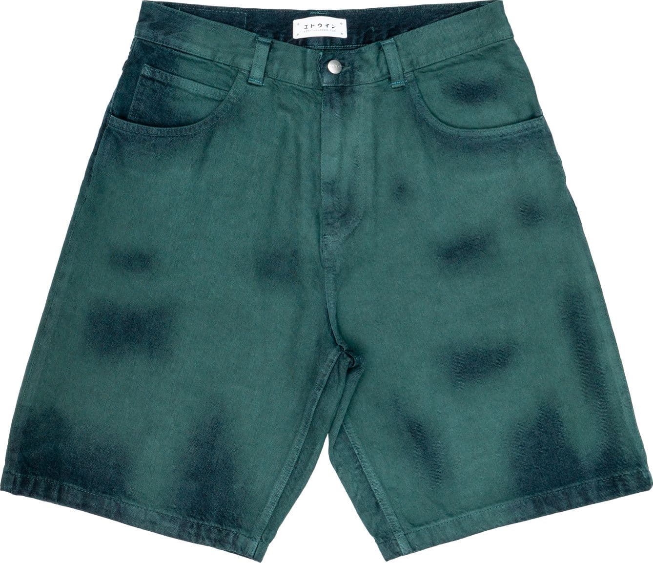 EDWIN Short Uomo Edwin Worker emerald overdyed