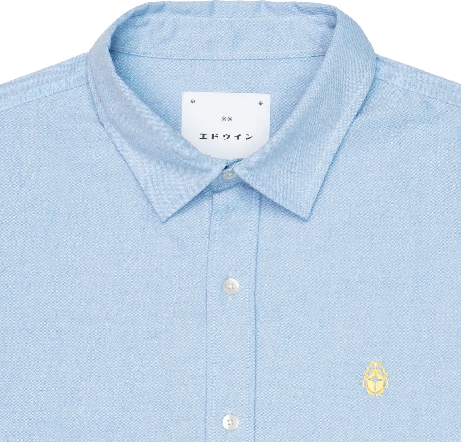 EDWIN SHIRT Uomo Edwin BIG OX Blue - 2