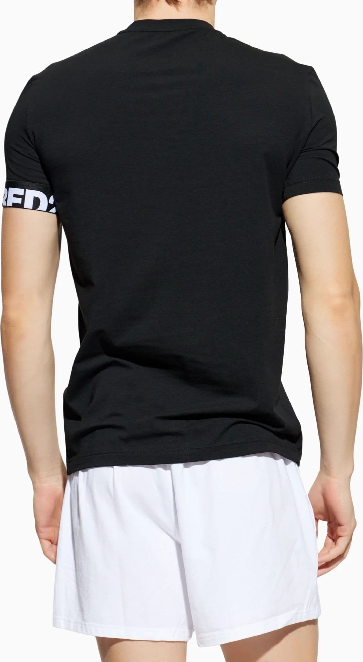 DSQUARED2  T-SHIRT ROUND NECK T-SHIRT - 3