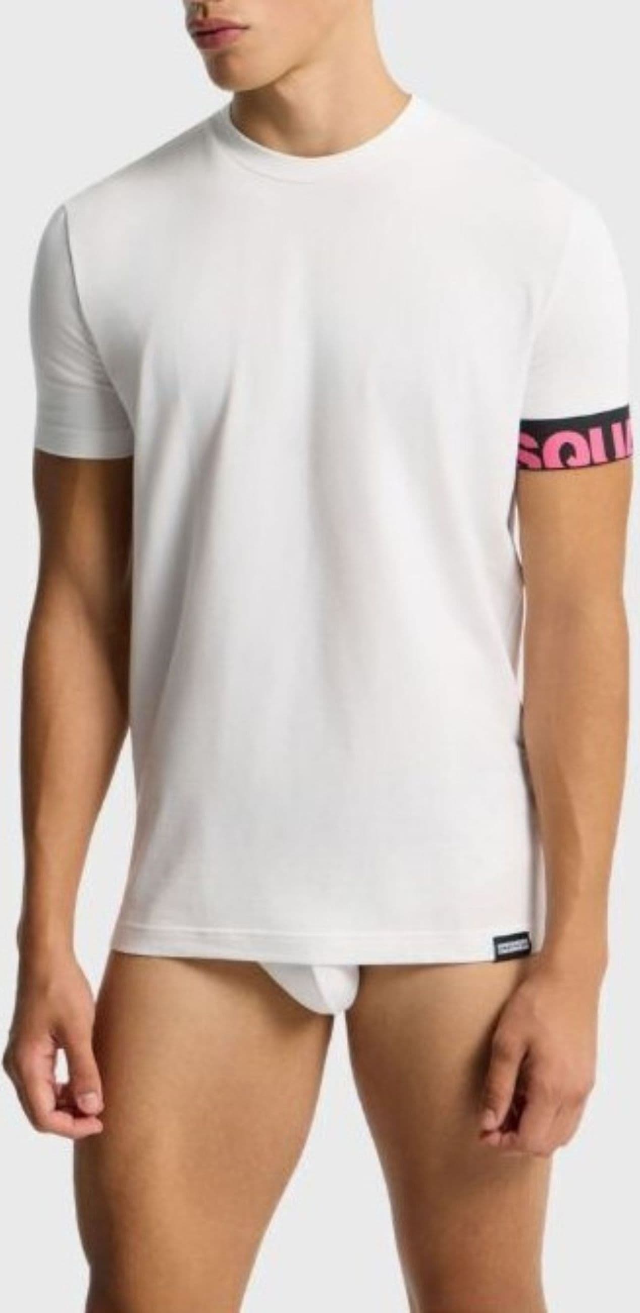 DSQUARED2  T-SHIRT ROUND NECK T-SHIRT - 3
