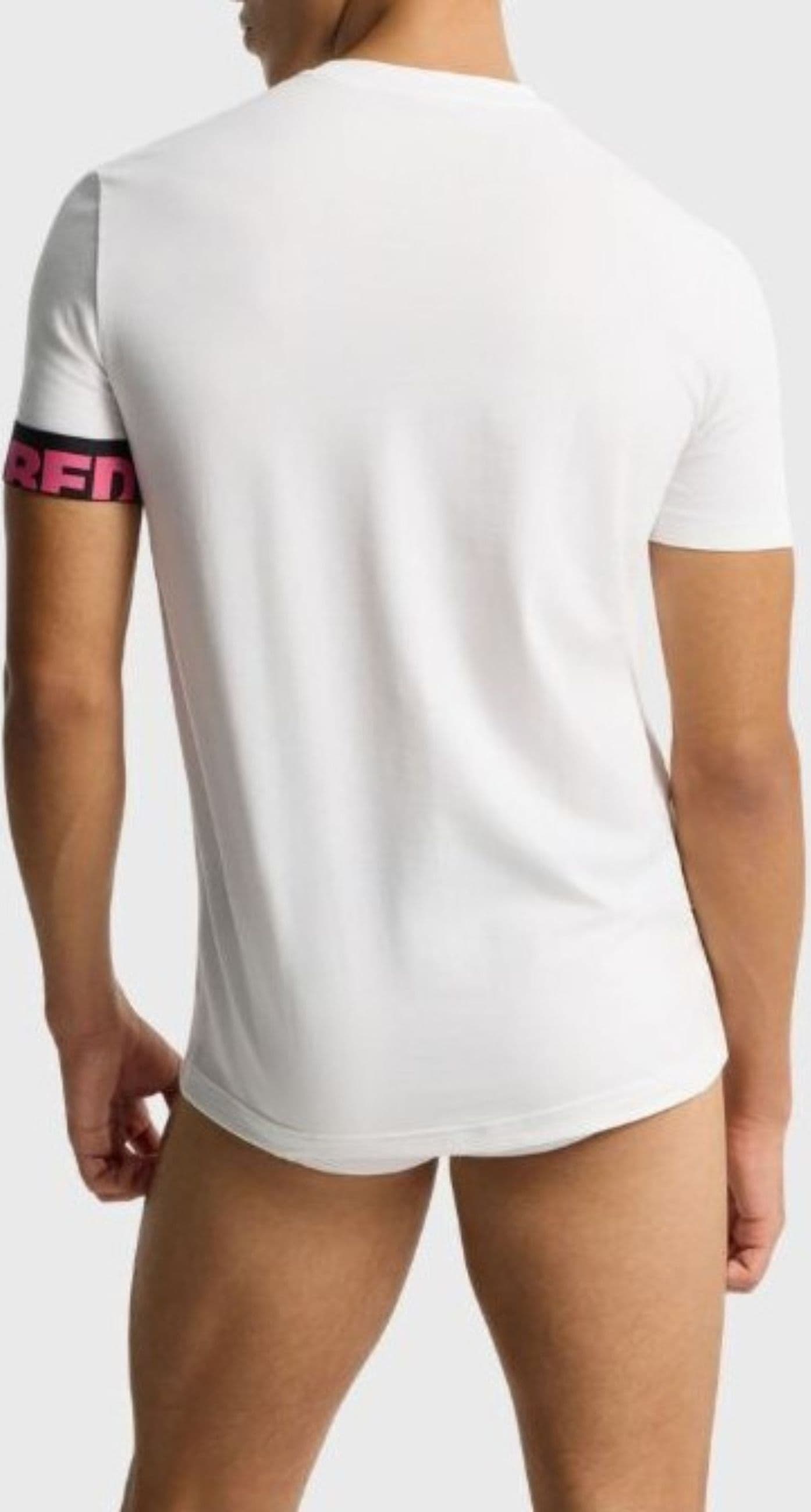 DSQUARED2  T-SHIRT ROUND NECK T-SHIRT - 4