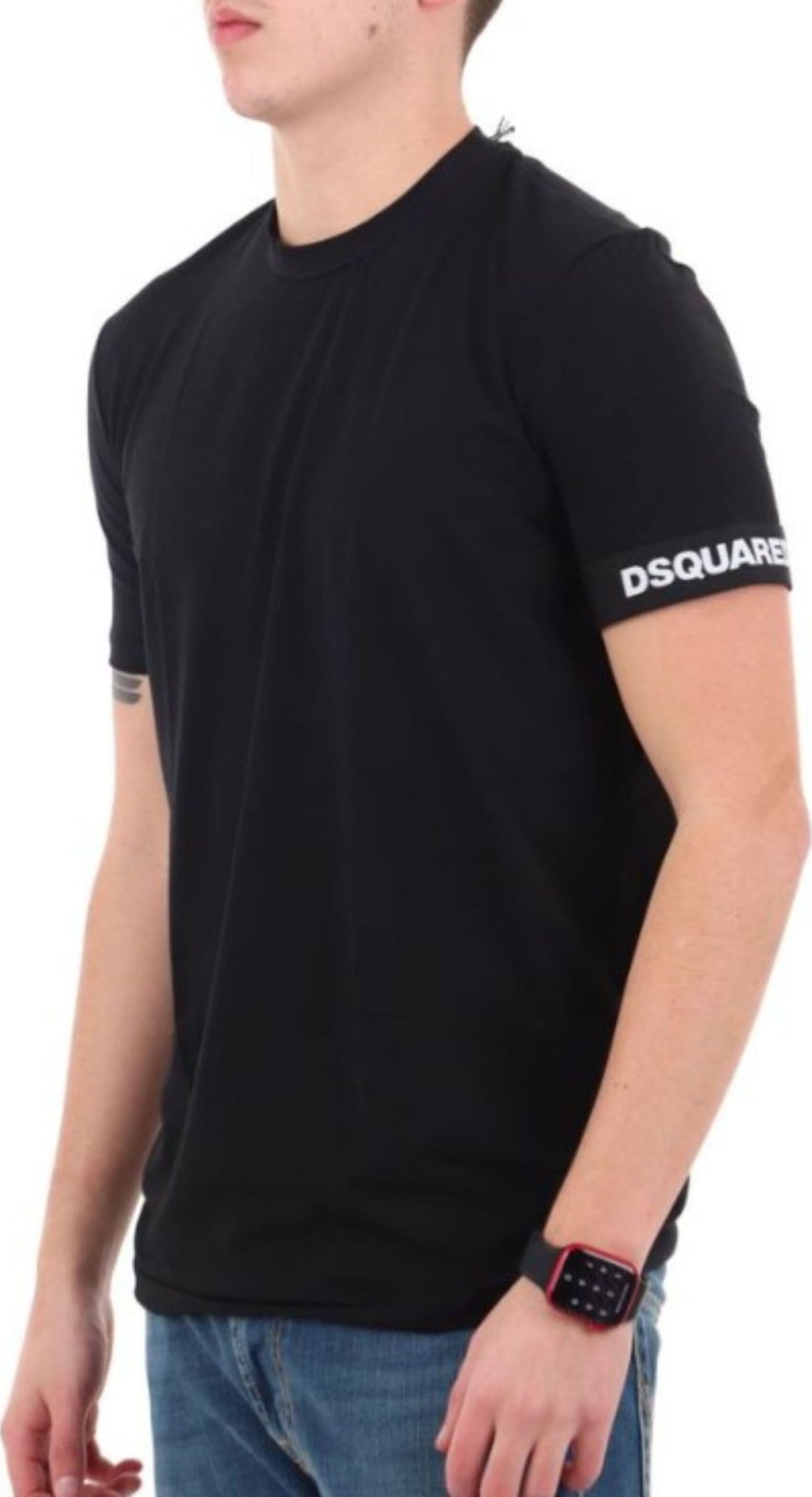 DSQUARED2  T-SHIRT ROUND NECK T-SHIRT - 2