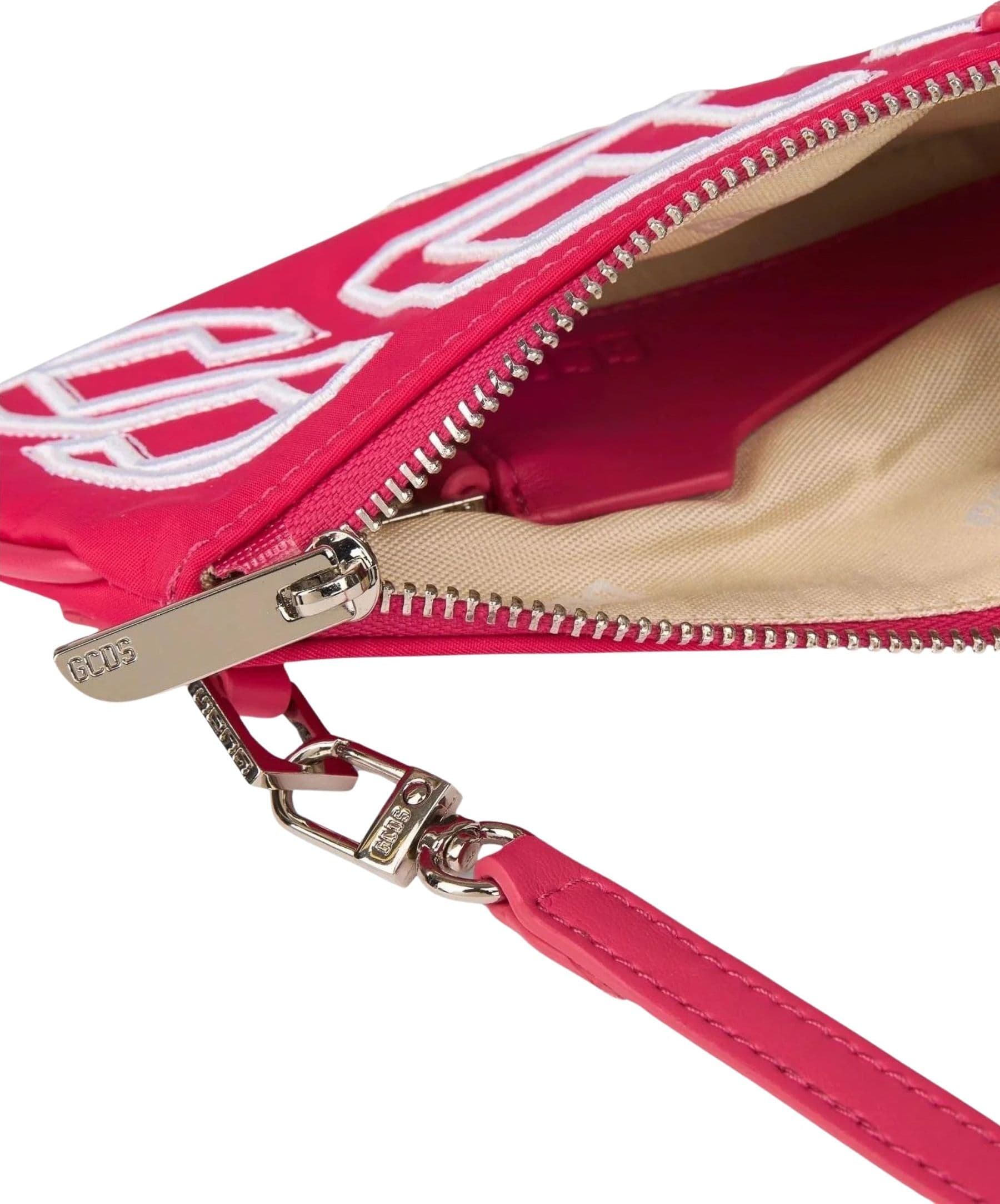 GCDS  BORSA LOGO EMBROIDERY COMMA NOTTE - 4