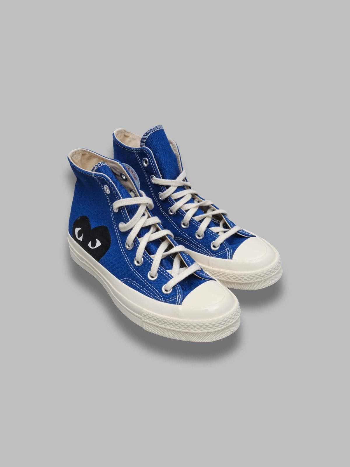 COMME DES GARCONS PLAY Converse Chuck Taylor All Star Â’70 High in Blue Royal - 2