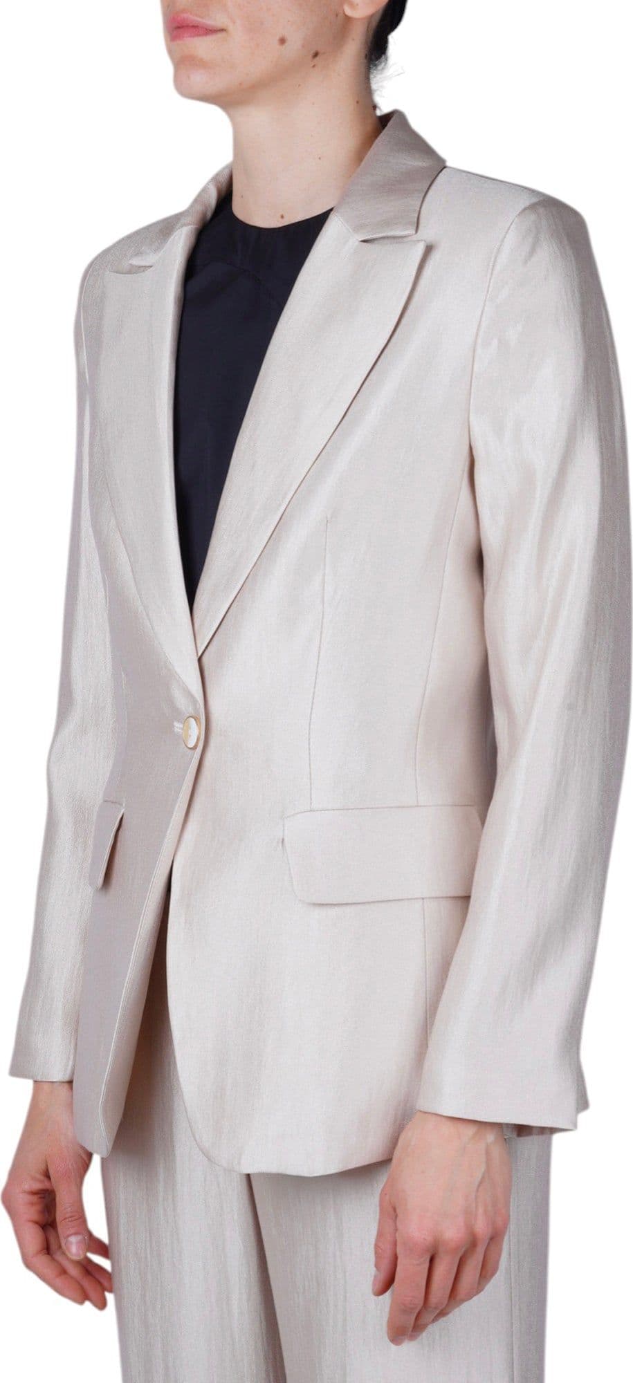 LA FEMME BLANCHE La Femme Blanche - Giacca - 471360 - Sabbia - 4