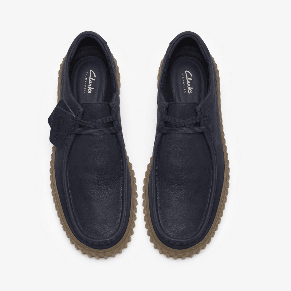 CLARKS scarpa torhill lo uomo blu scuro - 2