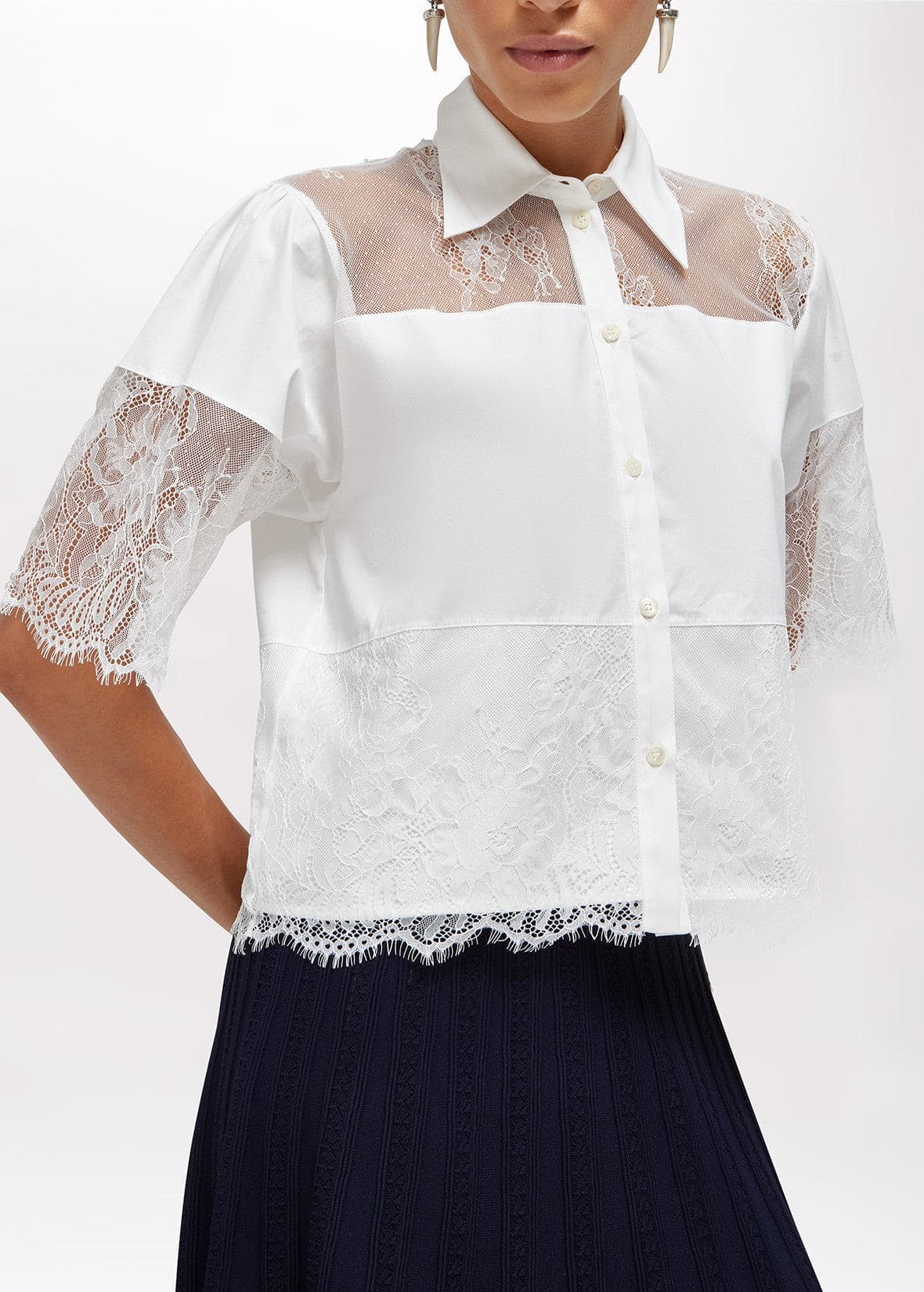 BLUGIRL  CAMICIA RA6142-T544A - 5