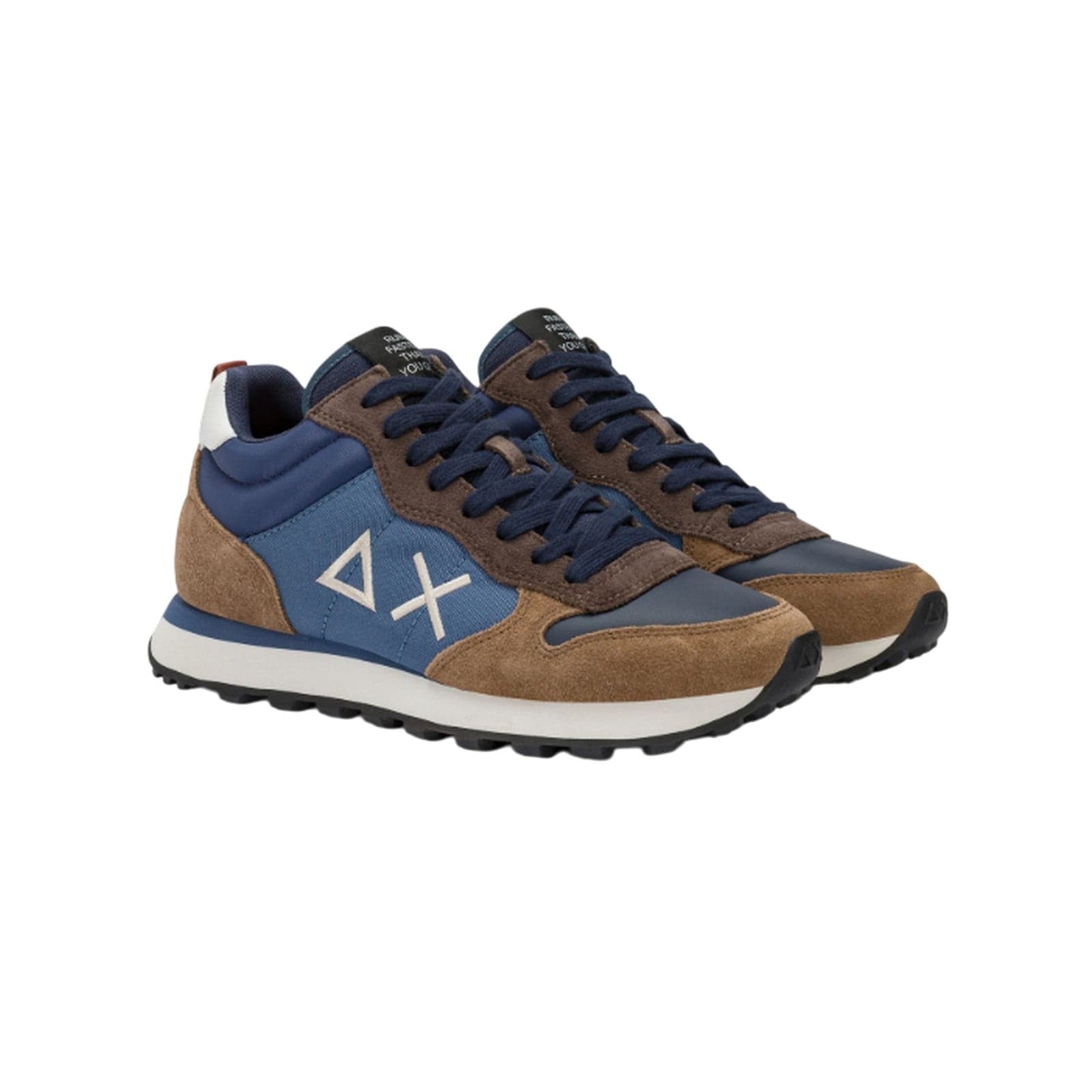 SUN68 sneaker uomo sun68 - tom 2.0 solid mid - blu - 2