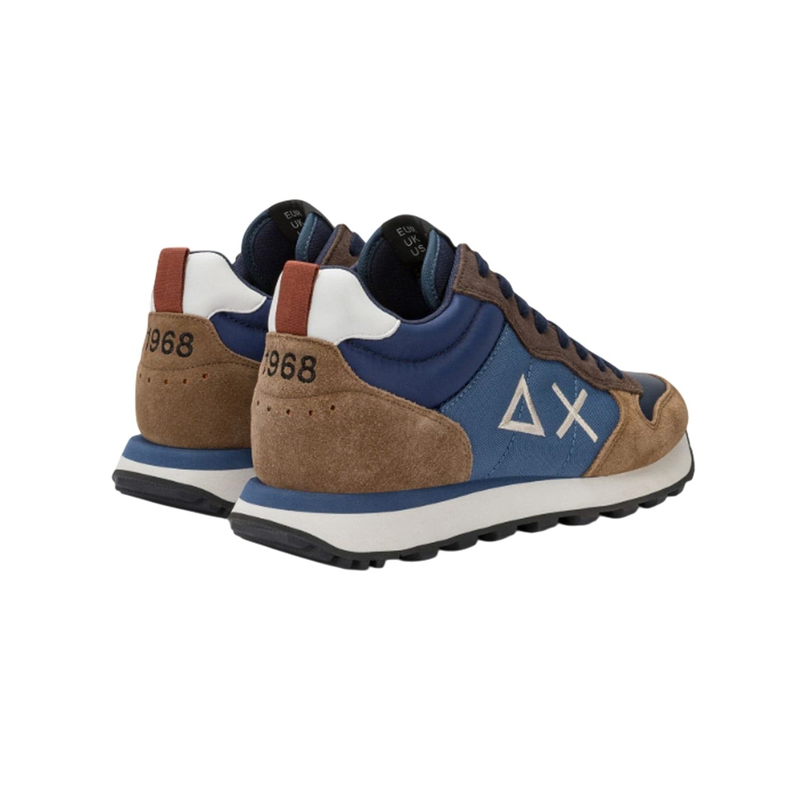 SUN68 sneaker uomo sun68 - tom 2.0 solid mid - blu - 3