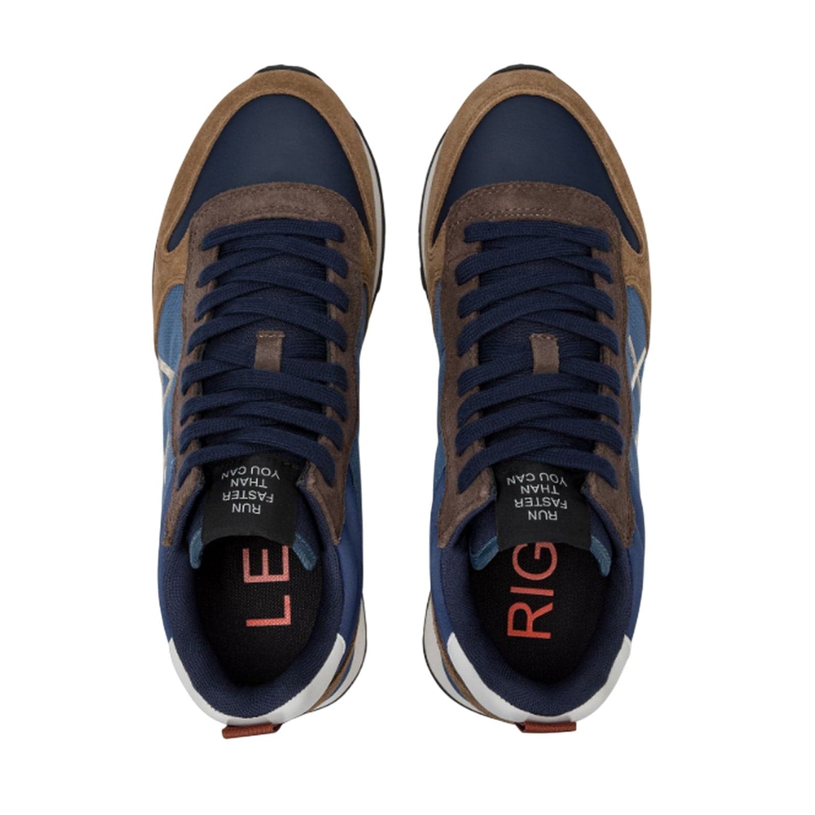 SUN68 sneaker uomo sun68 - tom 2.0 solid mid - blu - 4