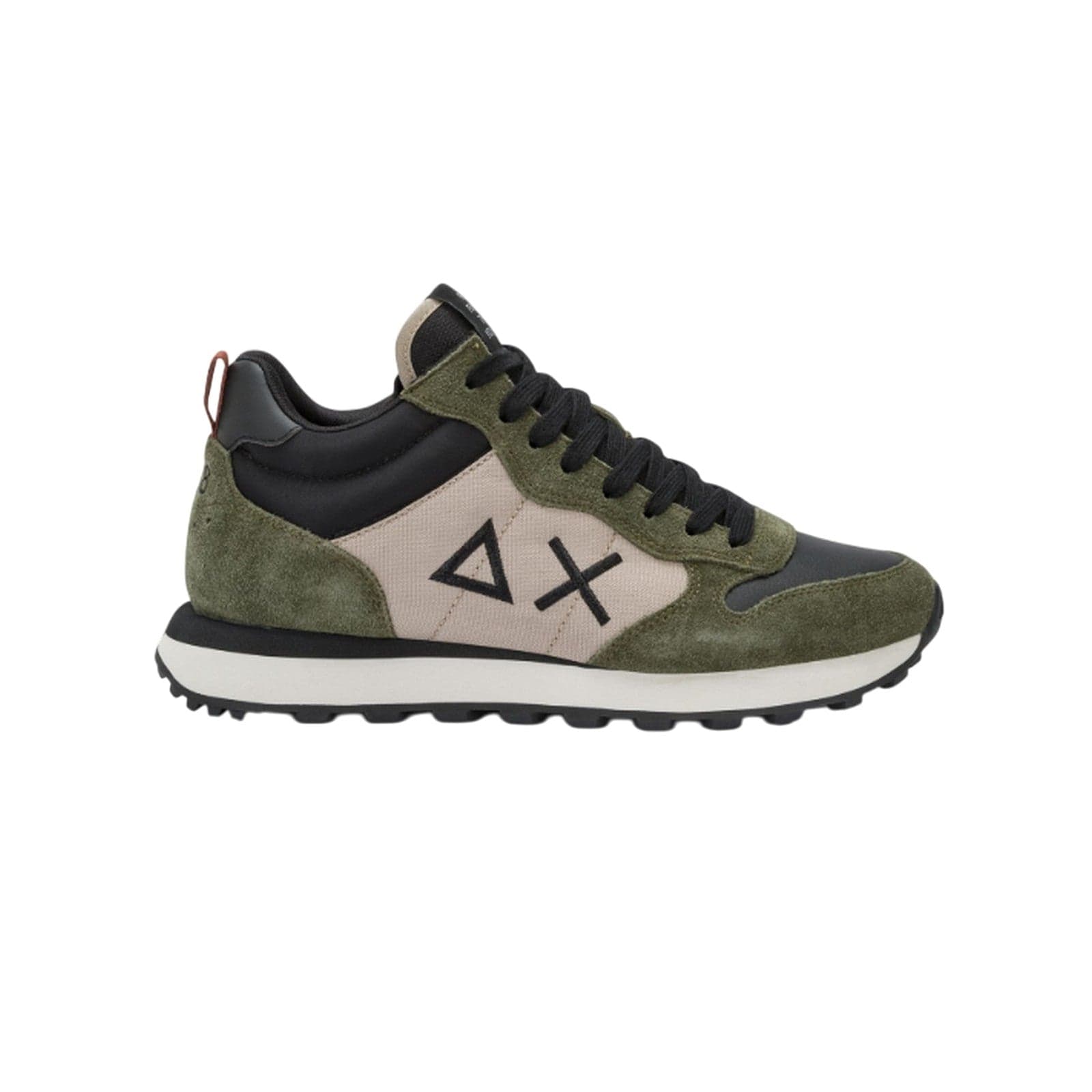 SUN68 sneaker uomo sun68 - tom 2.0 solid mid - verde militare - 5
