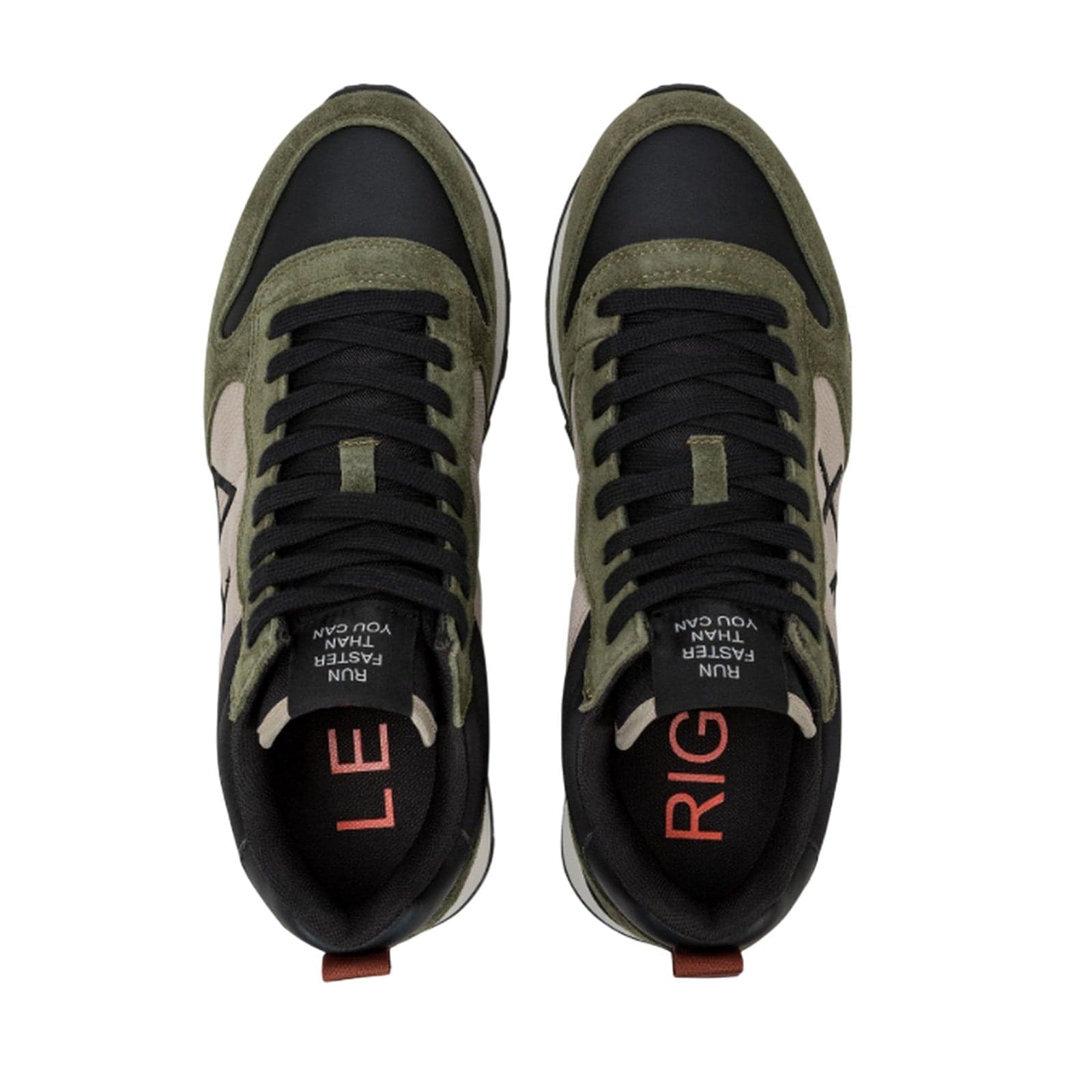 SUN68 sneaker uomo sun68 - tom 2.0 solid mid - verde militare - 4