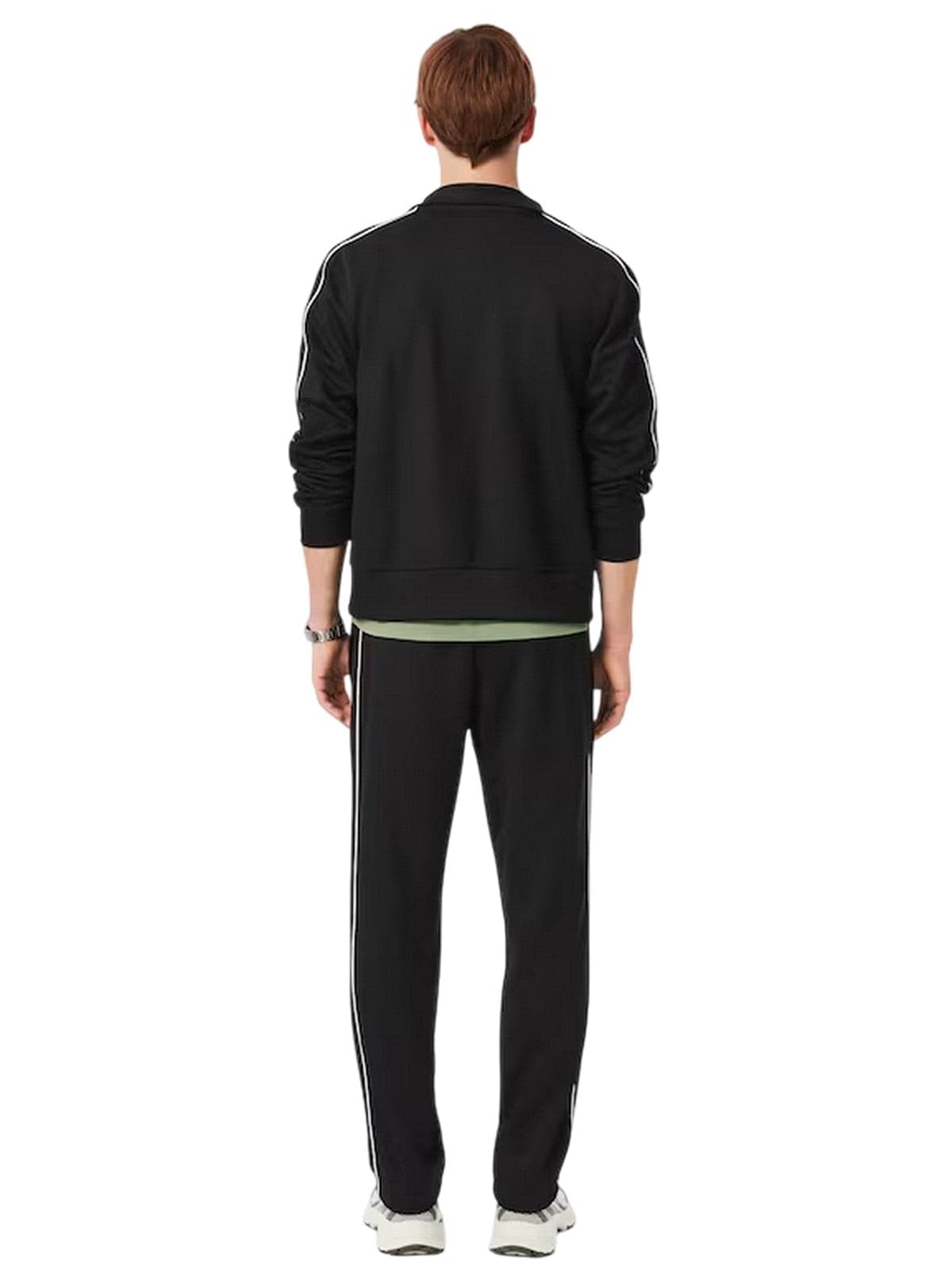 Lacoste pantaloni uomo lacoste - pant. tuta - nero - 3
