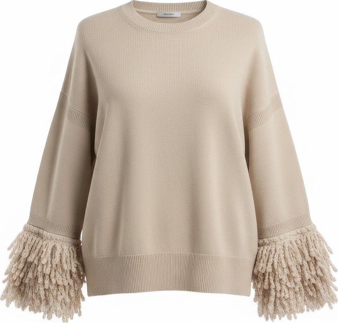 Dexterior maglie donna d.exterior - frange mer.comf giro - bianco - 3