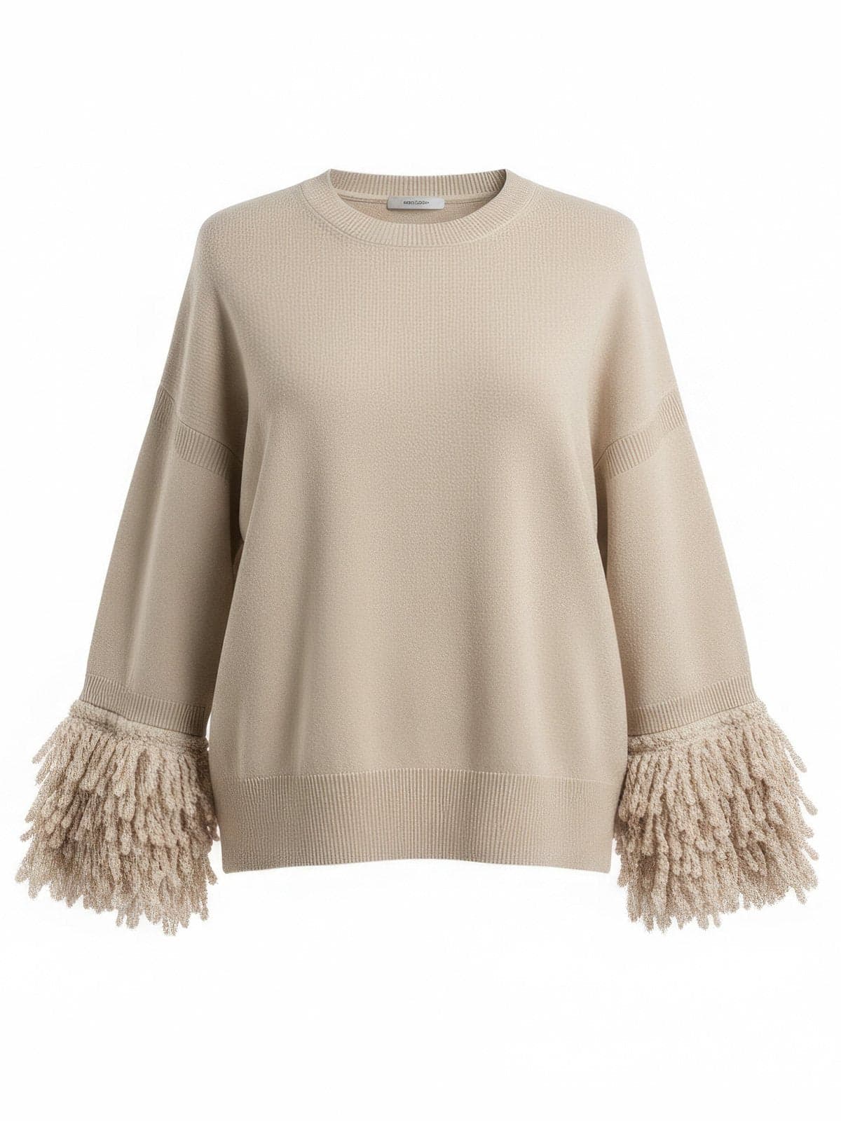 Dexterior maglie donna d.exterior - frange mer.comf giro - bianco - 3