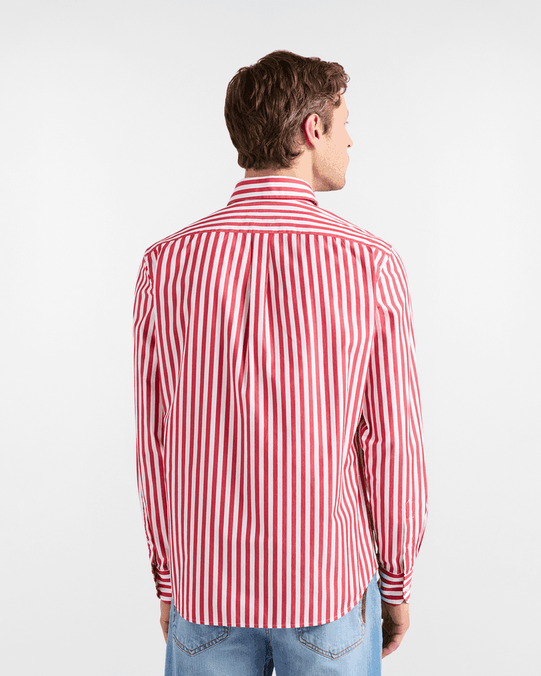 Harmont&amp;blaine camicia a righe uomo fuego - 4