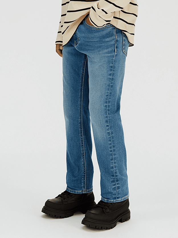 CALVIN KLEIN KIDS dad jeans bambino blu - 6