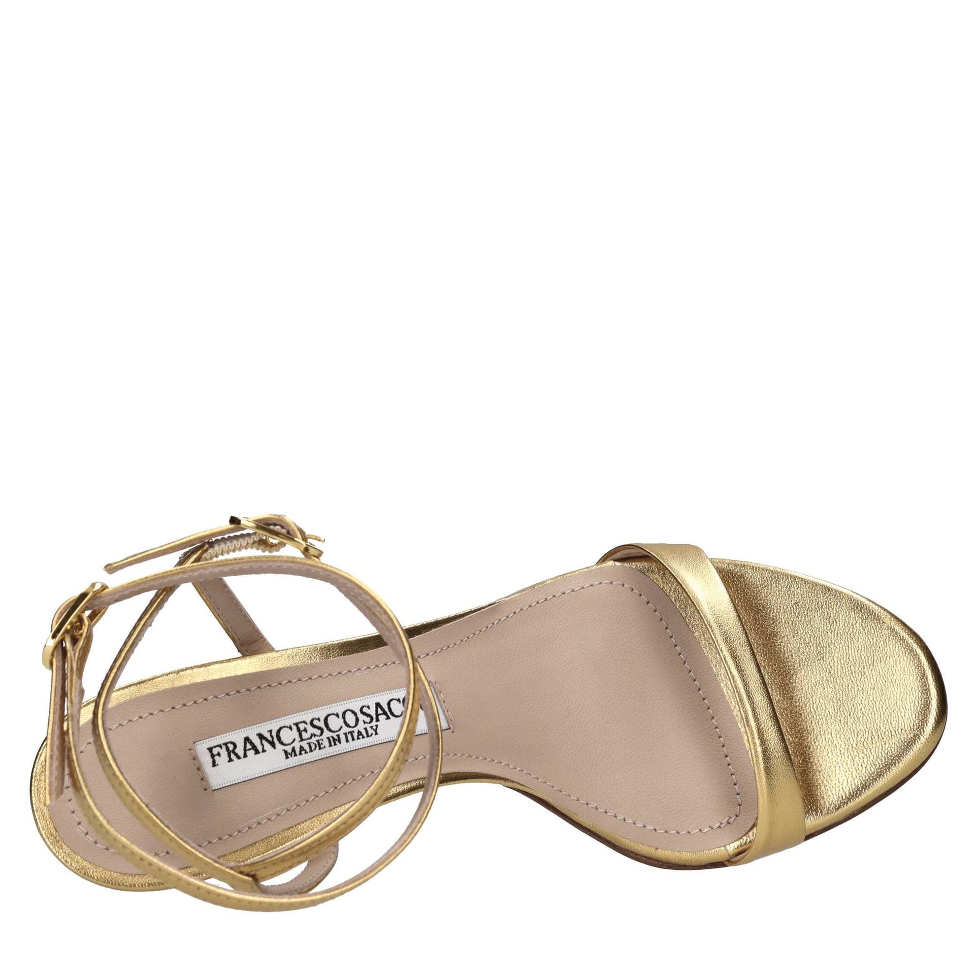 FRANCESCO SACCO  Sandali Oro - 5