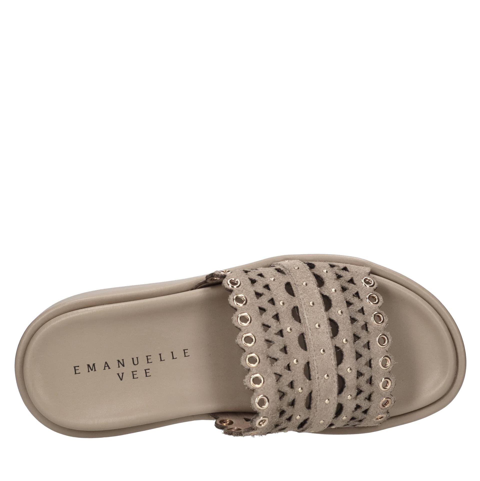 Emanuelle Vee  Sandali Beige - 5