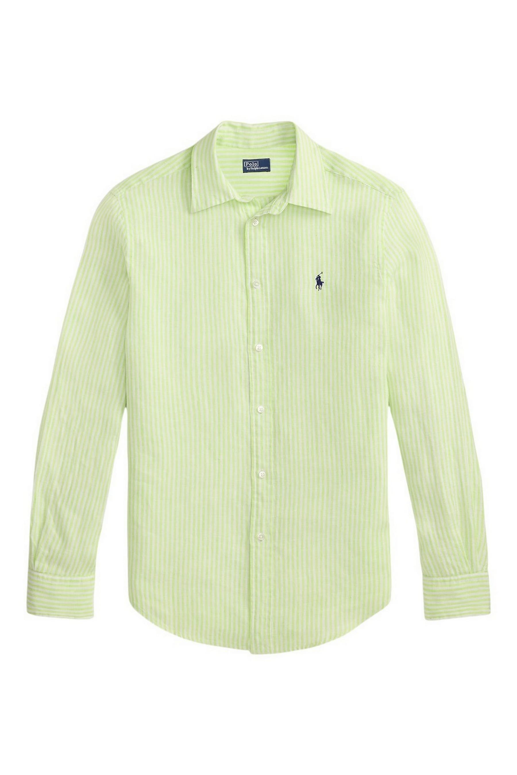 Ralph Lauren  Camicie Lime/bianco - 5