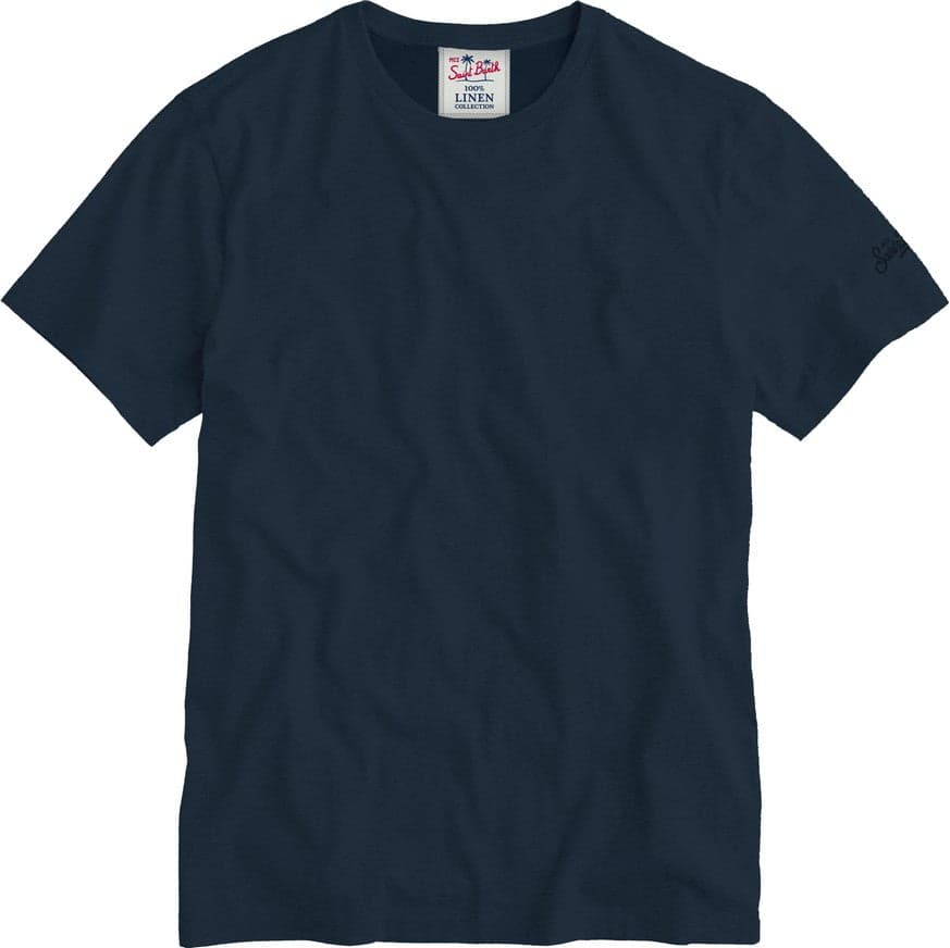 MC2 SAINT BARTH  T-shirt in lino ECS0003-00119L - 2